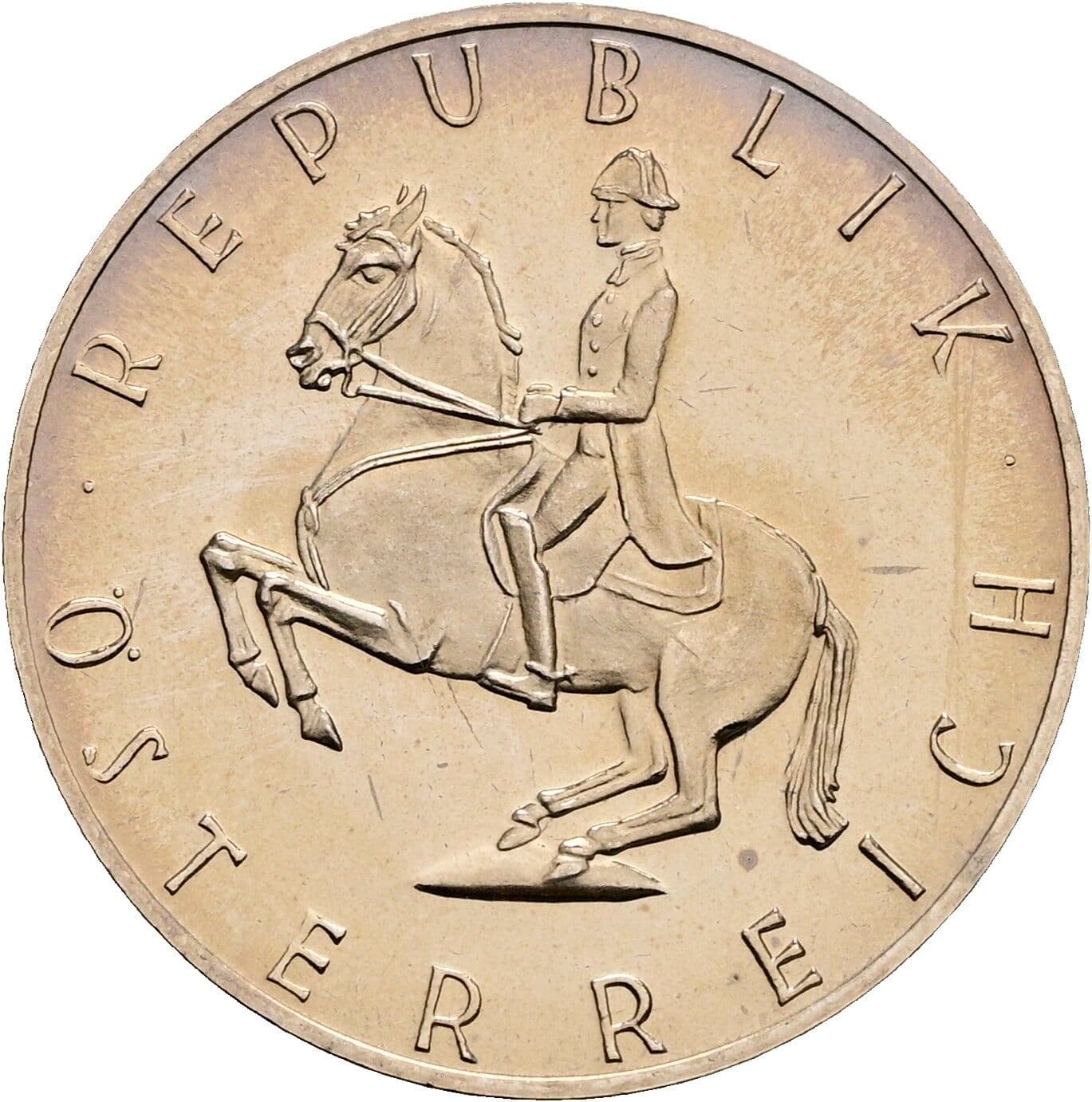 5 Schilling 1980 – Rückseite