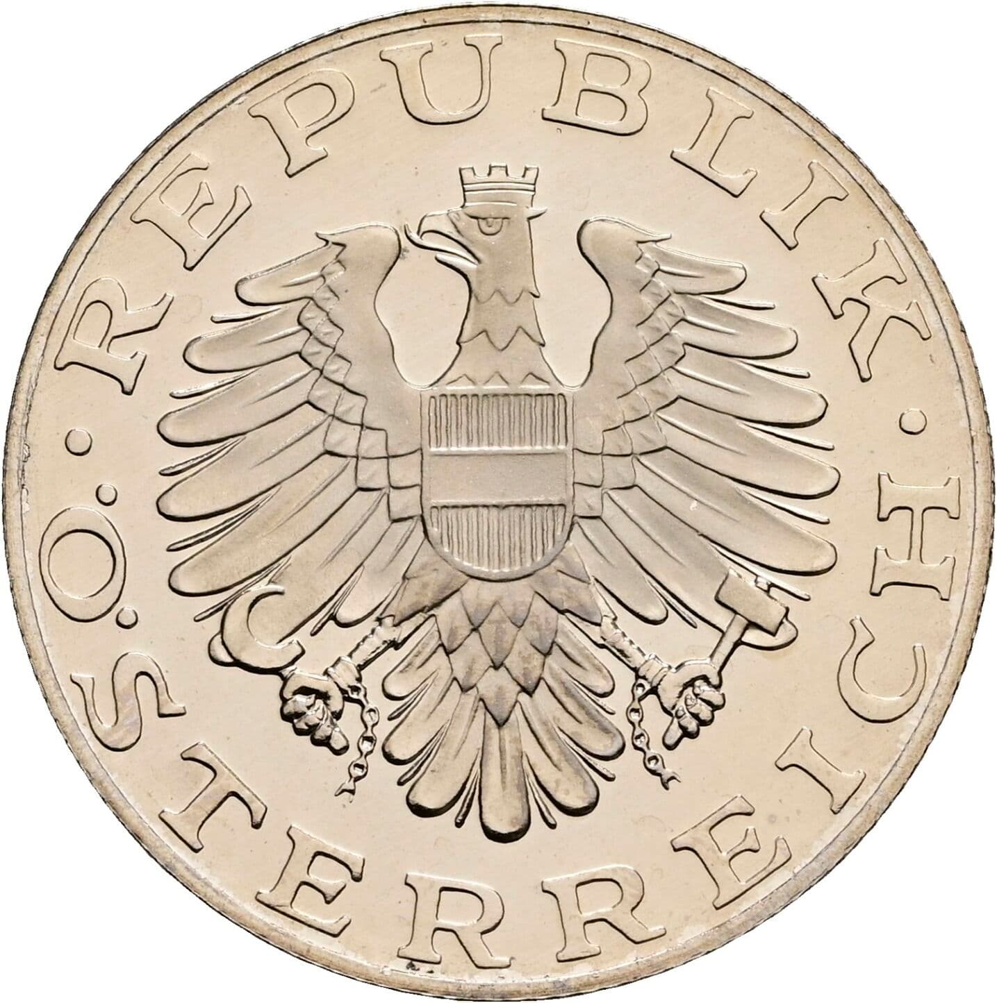 10 Schilling 1980 – Rückseite