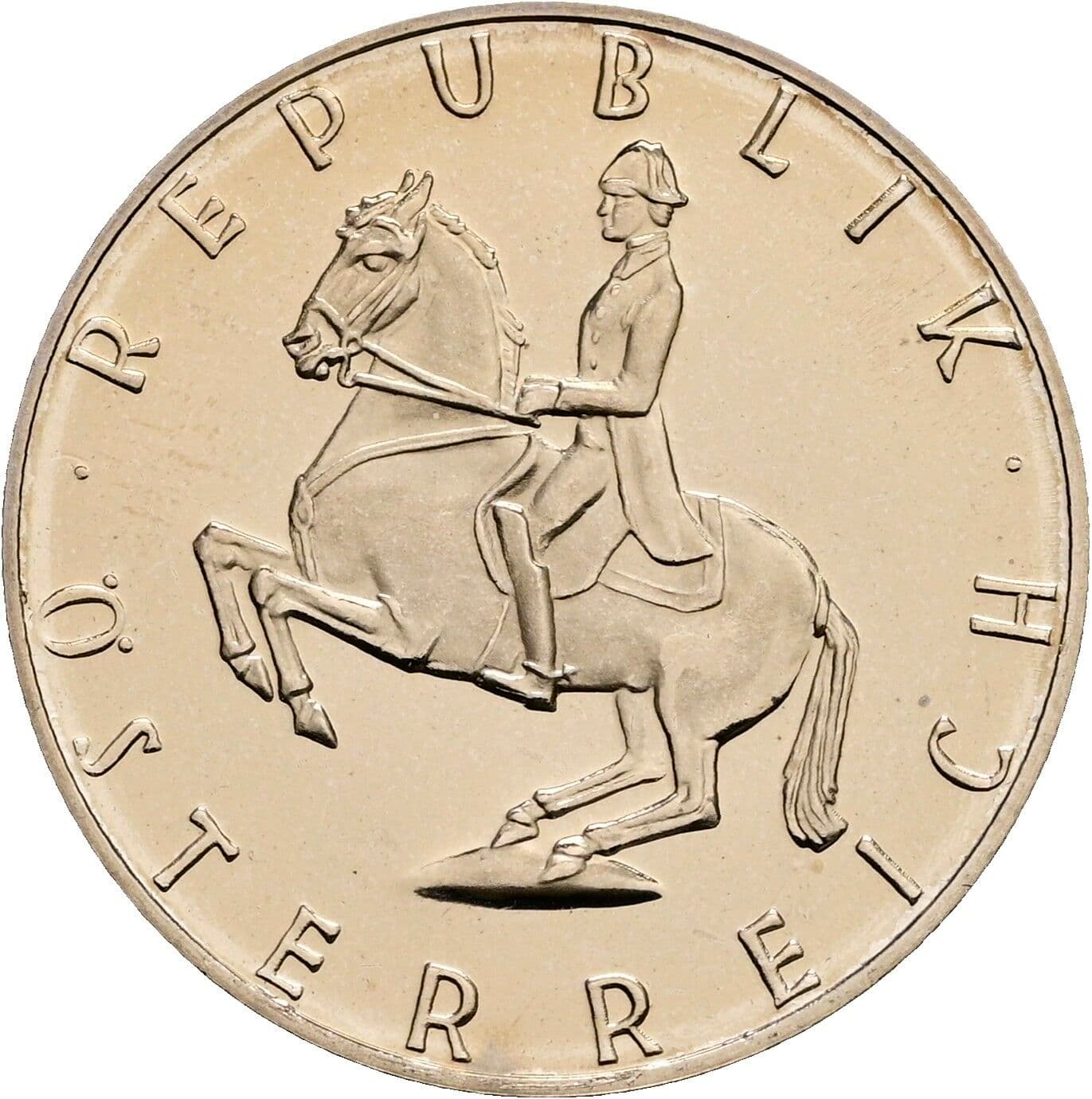 5 Schilling 1980 – Rückseite