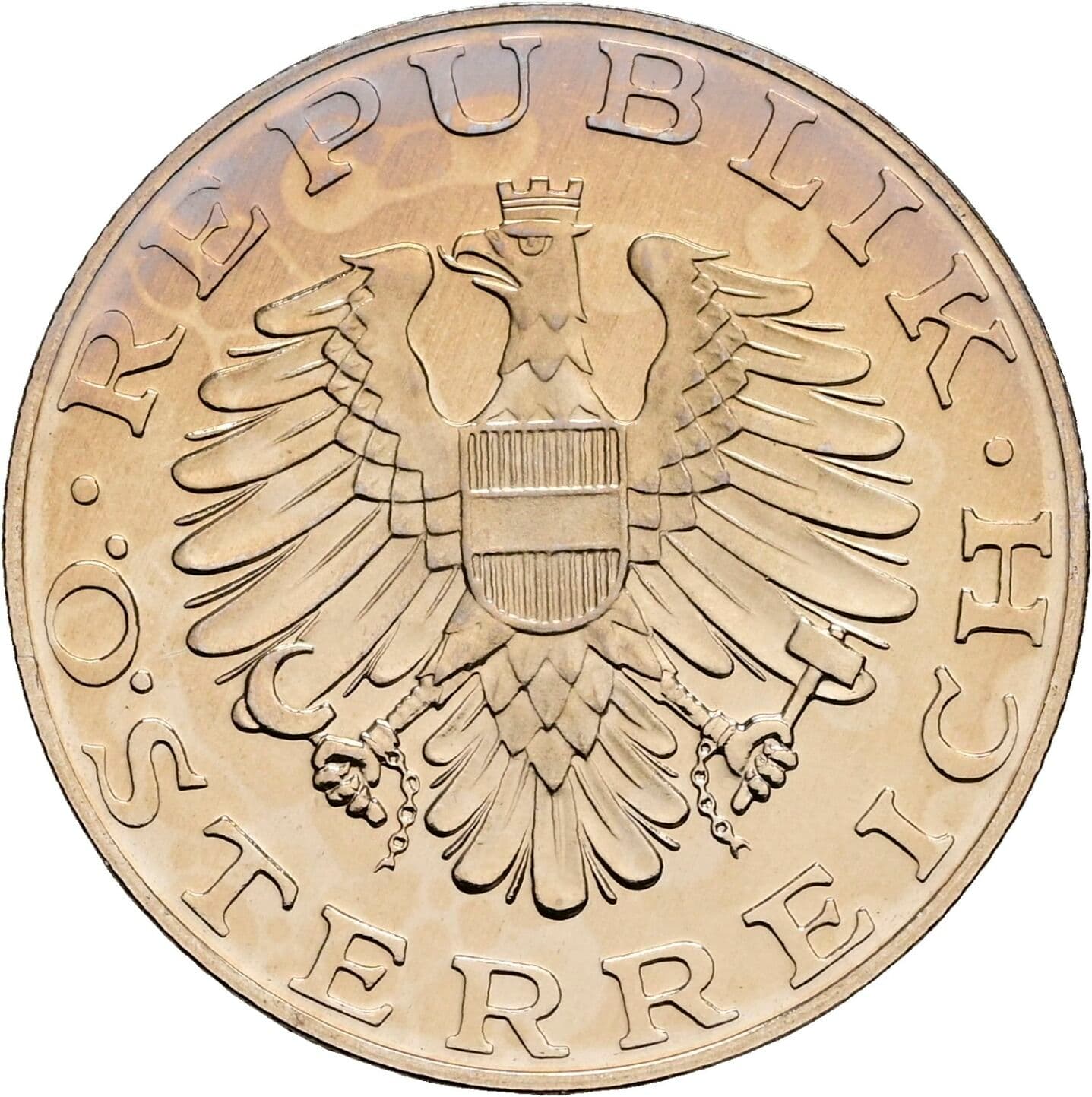 10 Schilling 1980 – Rückseite