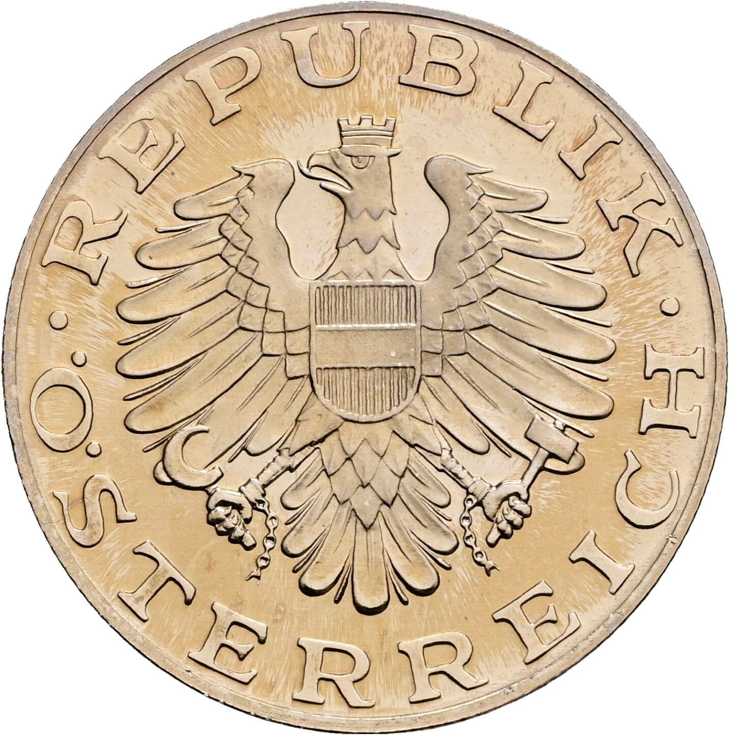 10 Schilling 1980 – Rückseite