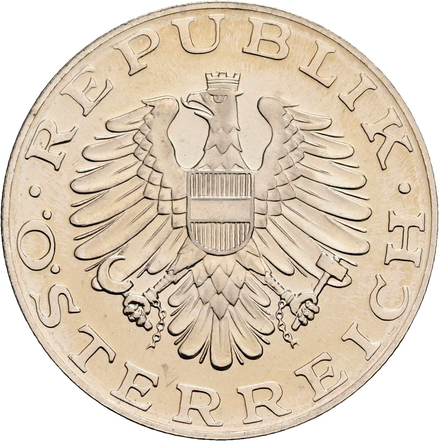 10 Schilling 1980 – Rückseite