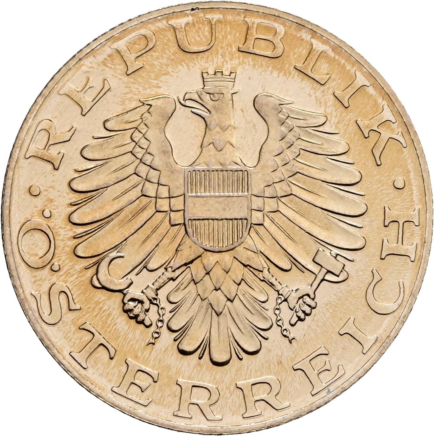 10 Schilling 1980 – Rückseite