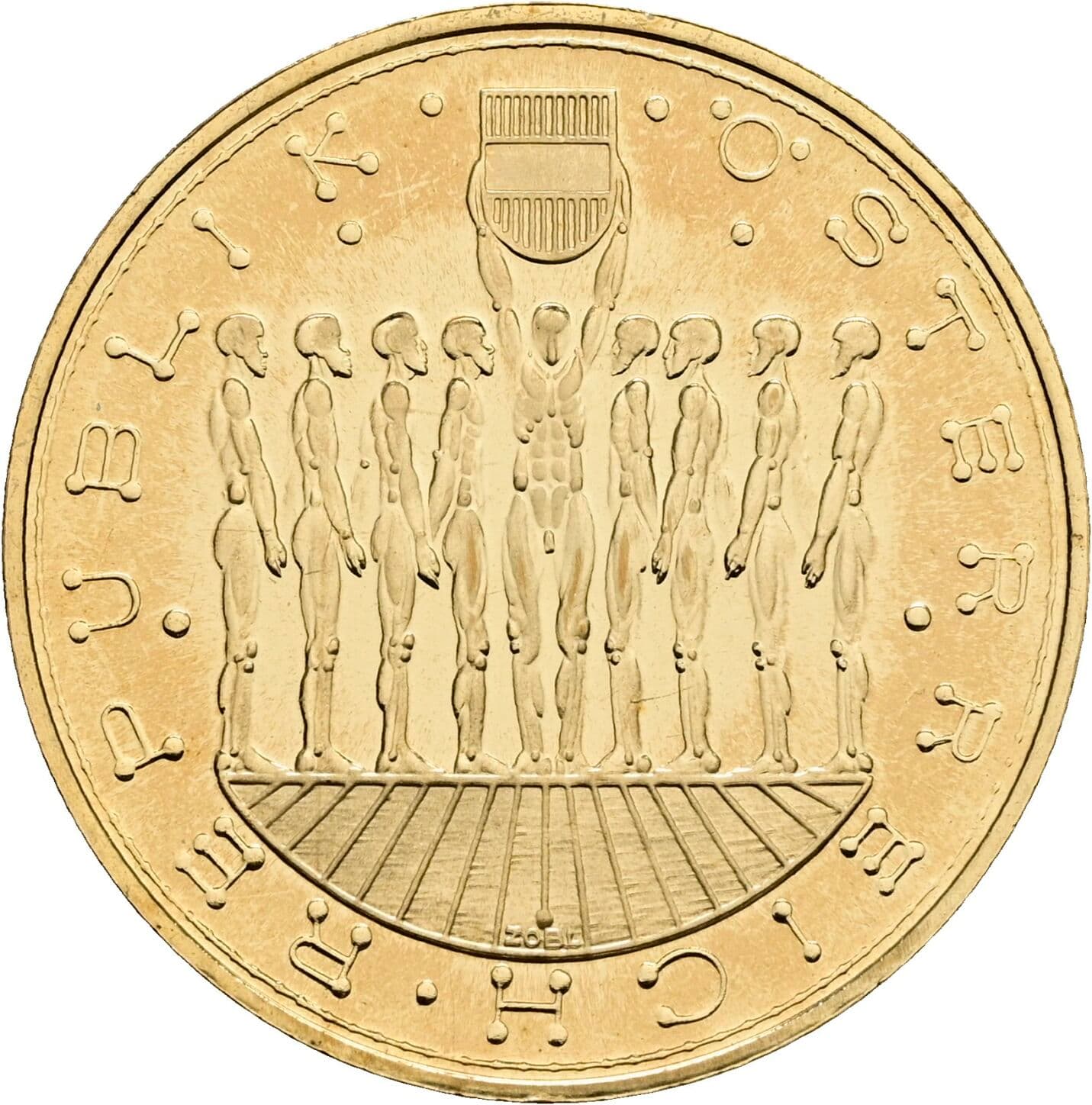 20 Schilling 1980 – Rückseite