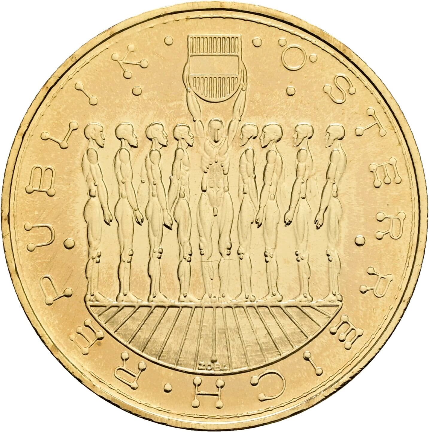 20 Schilling 1980 – Rückseite