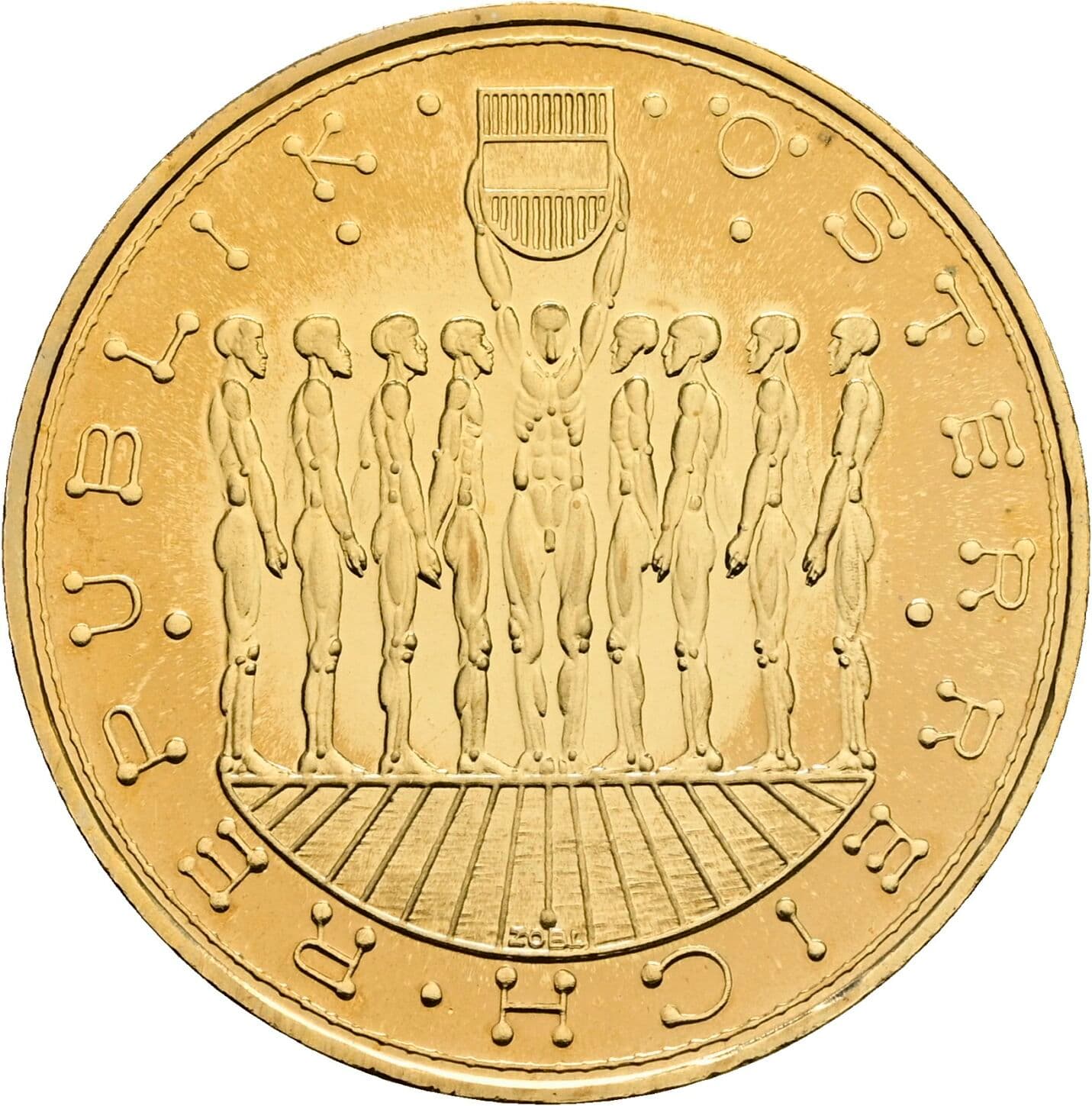 20 Schilling 1980 – Rückseite