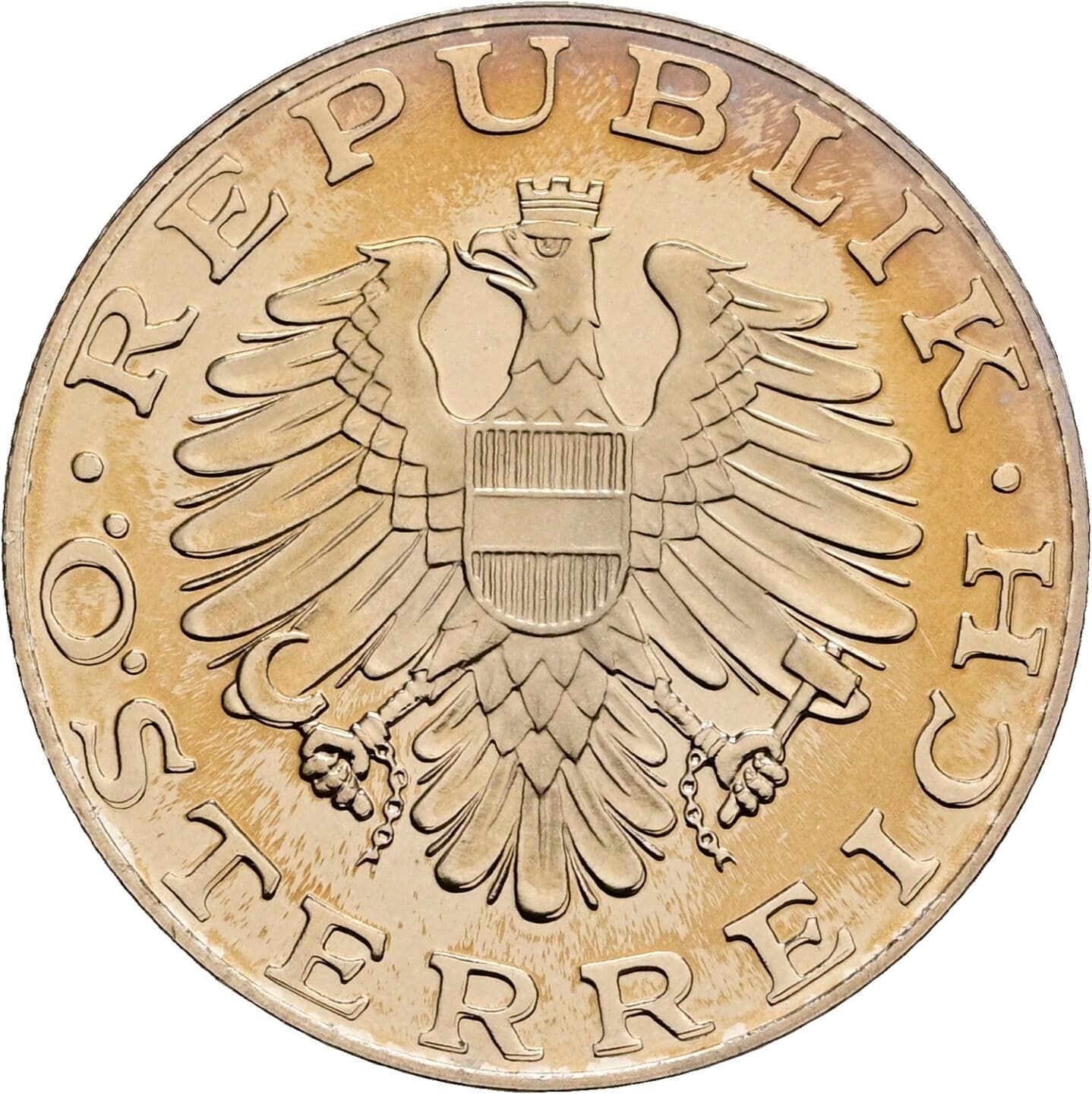10 Schilling 1980 – Rückseite