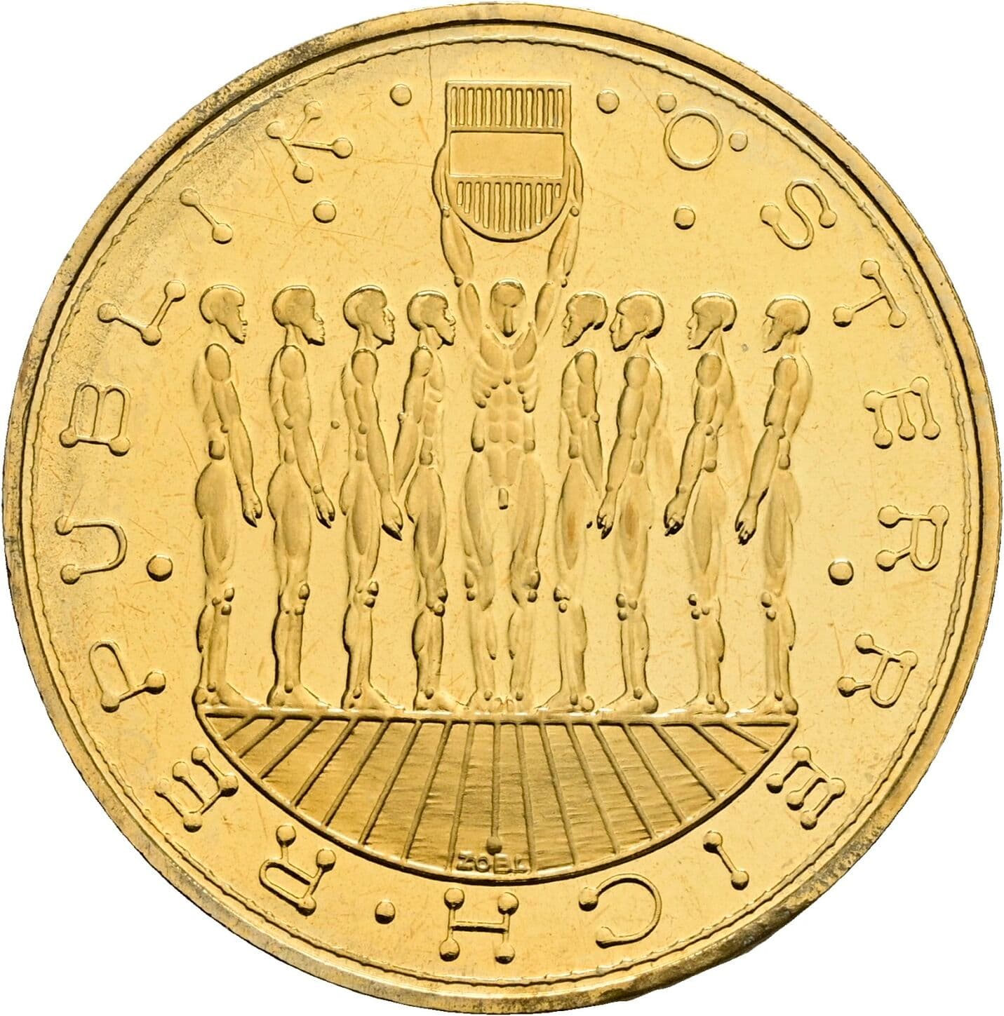 20 Schilling 1980 – Rückseite
