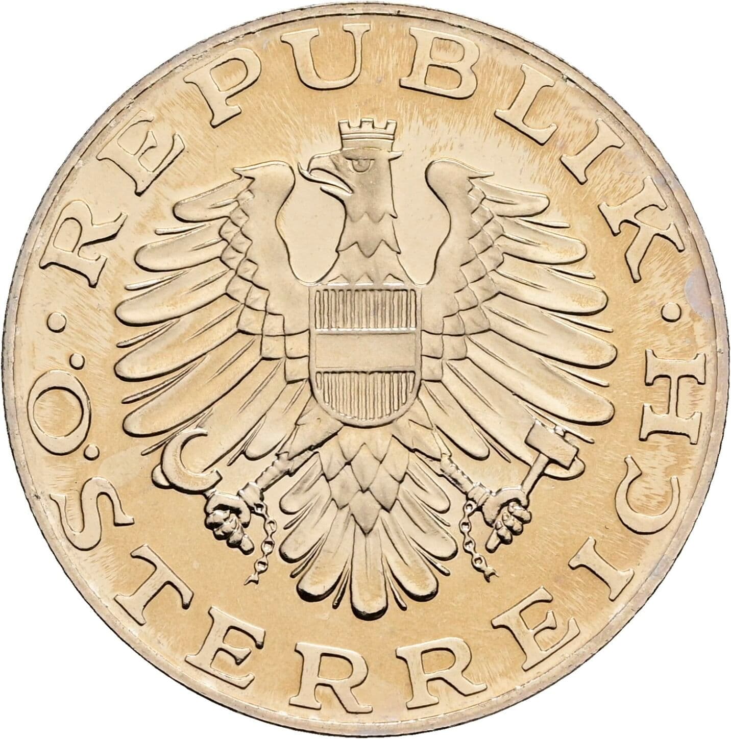 10 Schilling 1980 – Rückseite