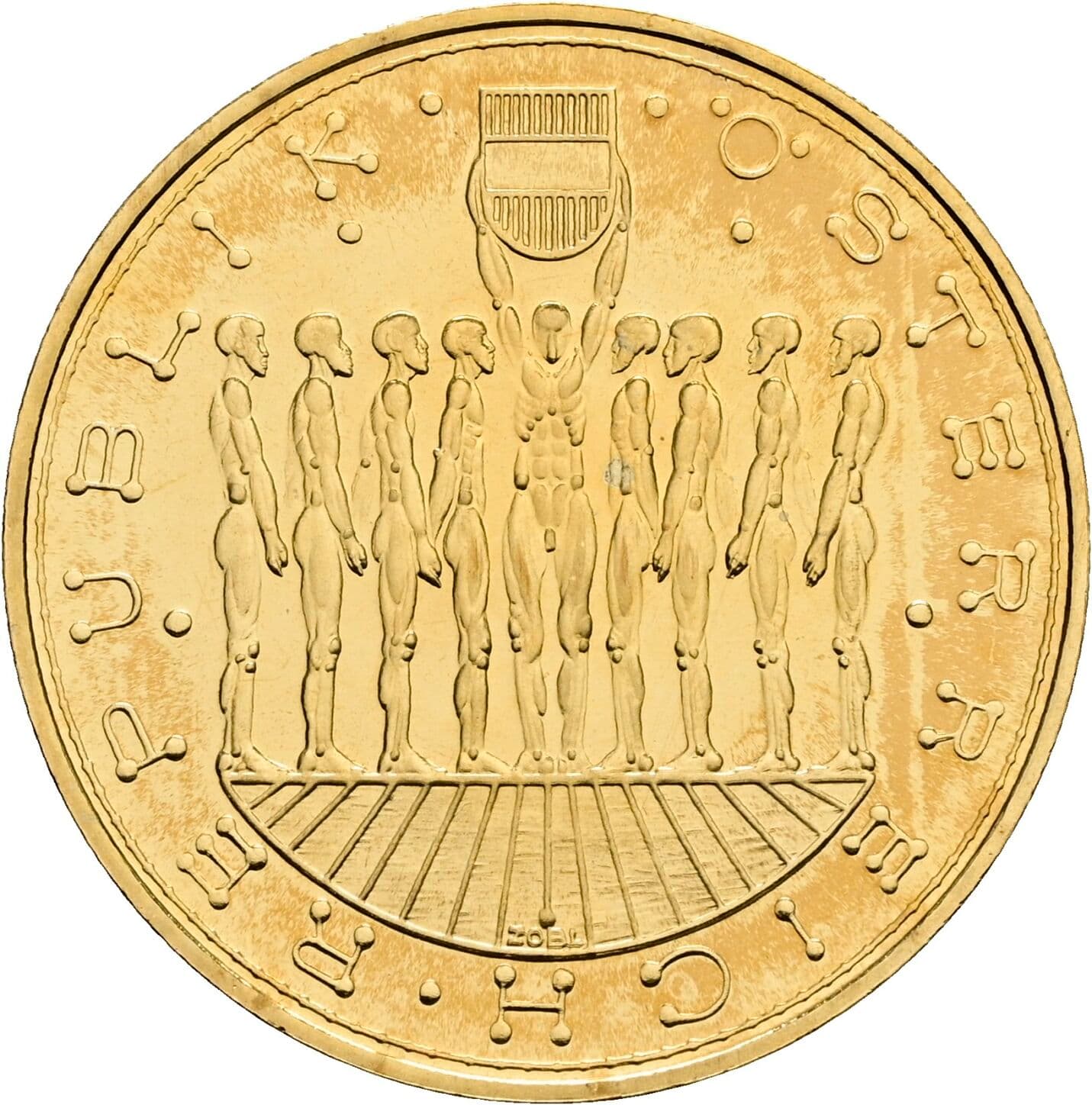 20 Schilling 1980 – Rückseite
