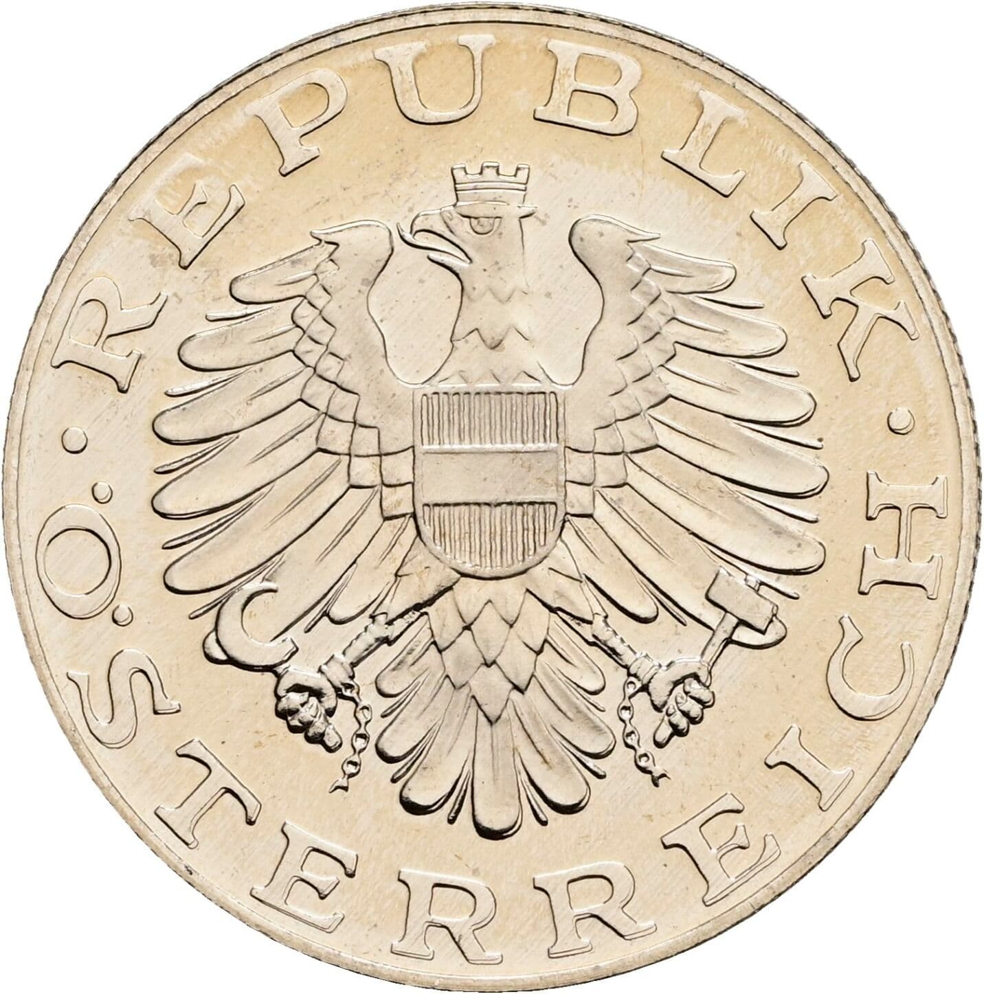 10 Schilling 1980 – Rückseite