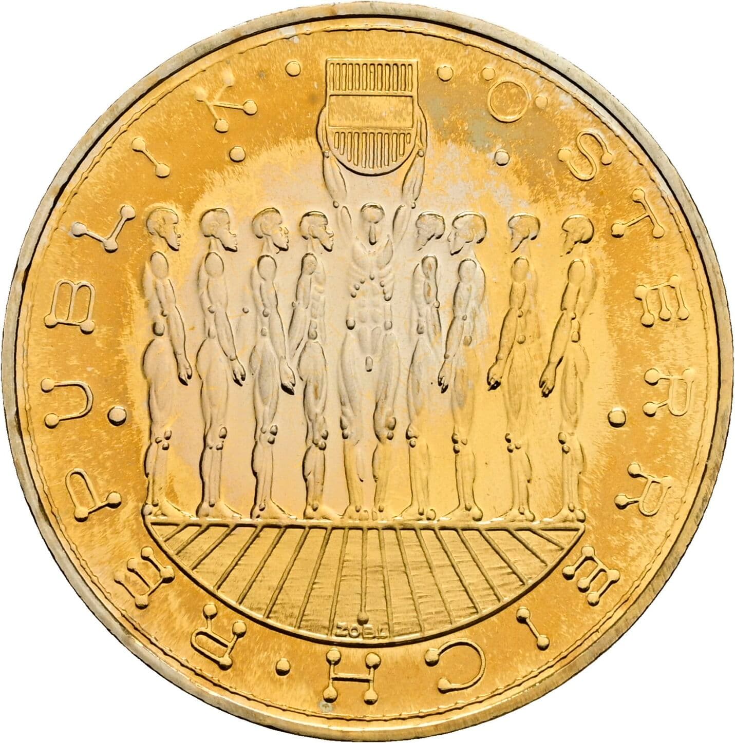 20 Schilling 1980 – Rückseite