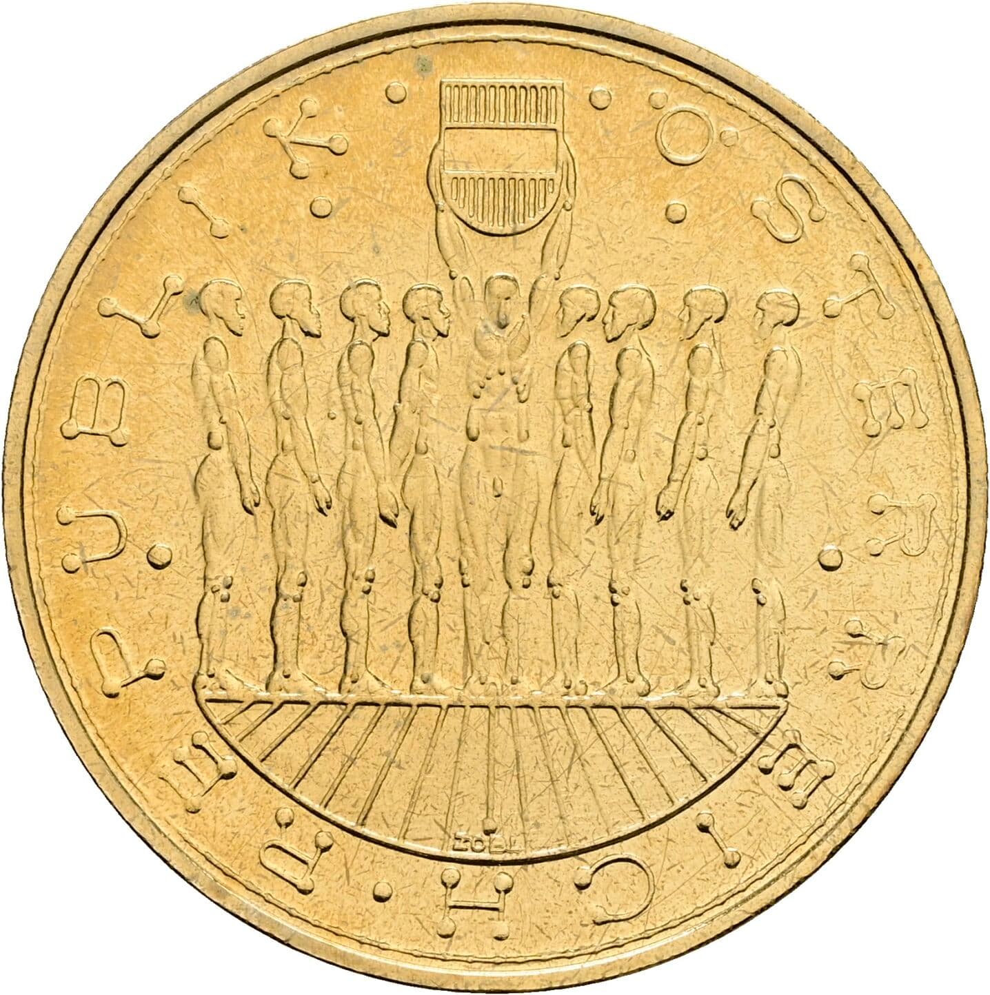 20 Schilling 1980 – Rückseite