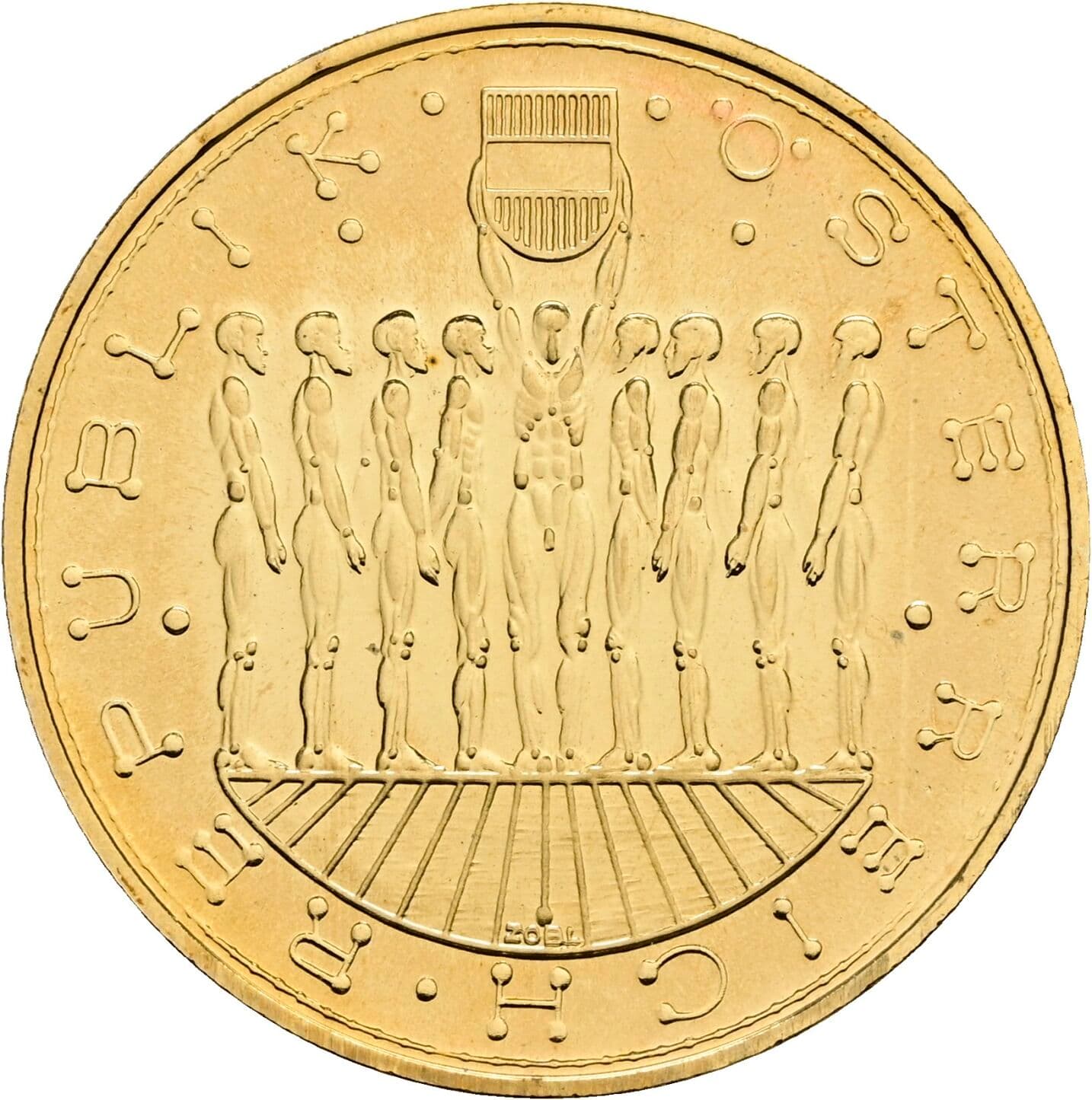 20 Schilling 1980 – Rückseite