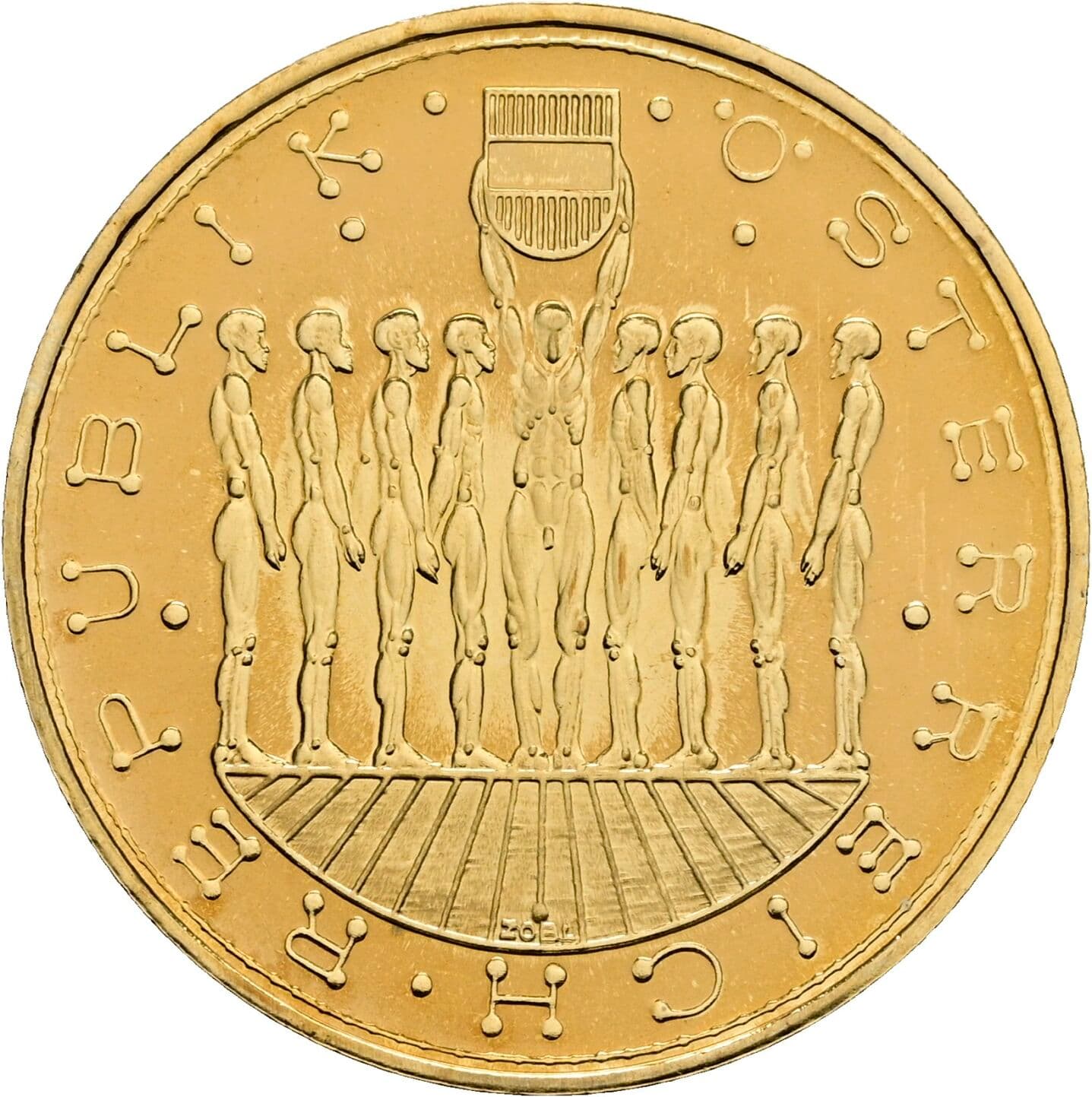 20 Schilling 1980 – Rückseite