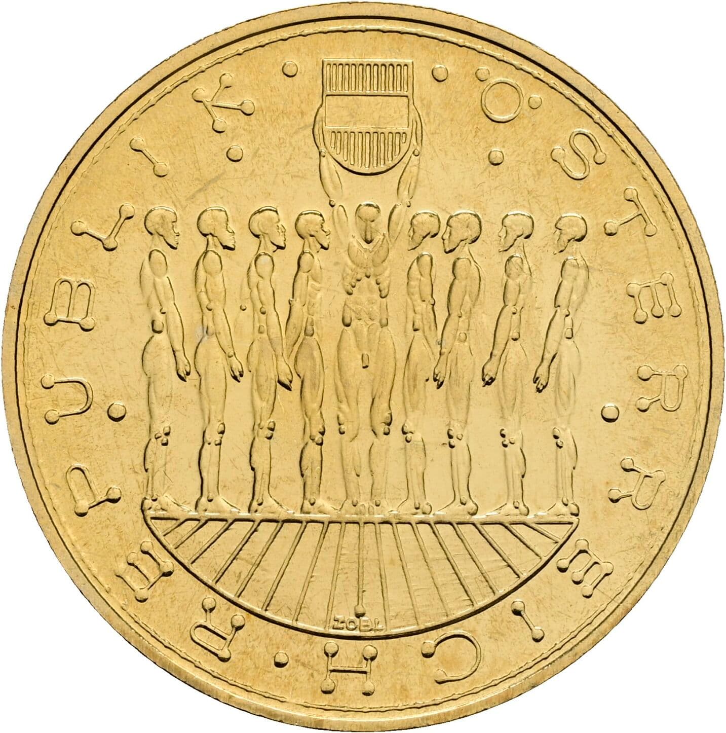20 Schilling 1980 – Rückseite