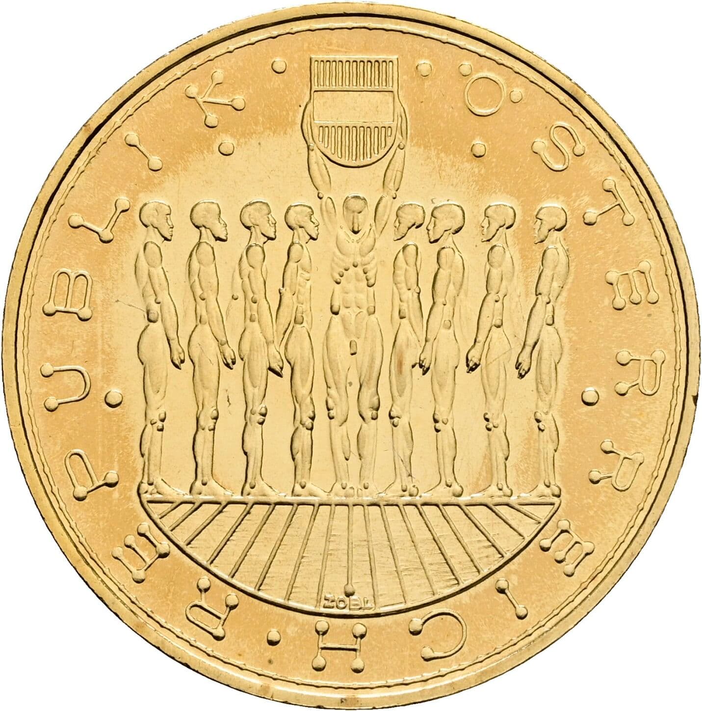20 Schilling 1980 – Rückseite