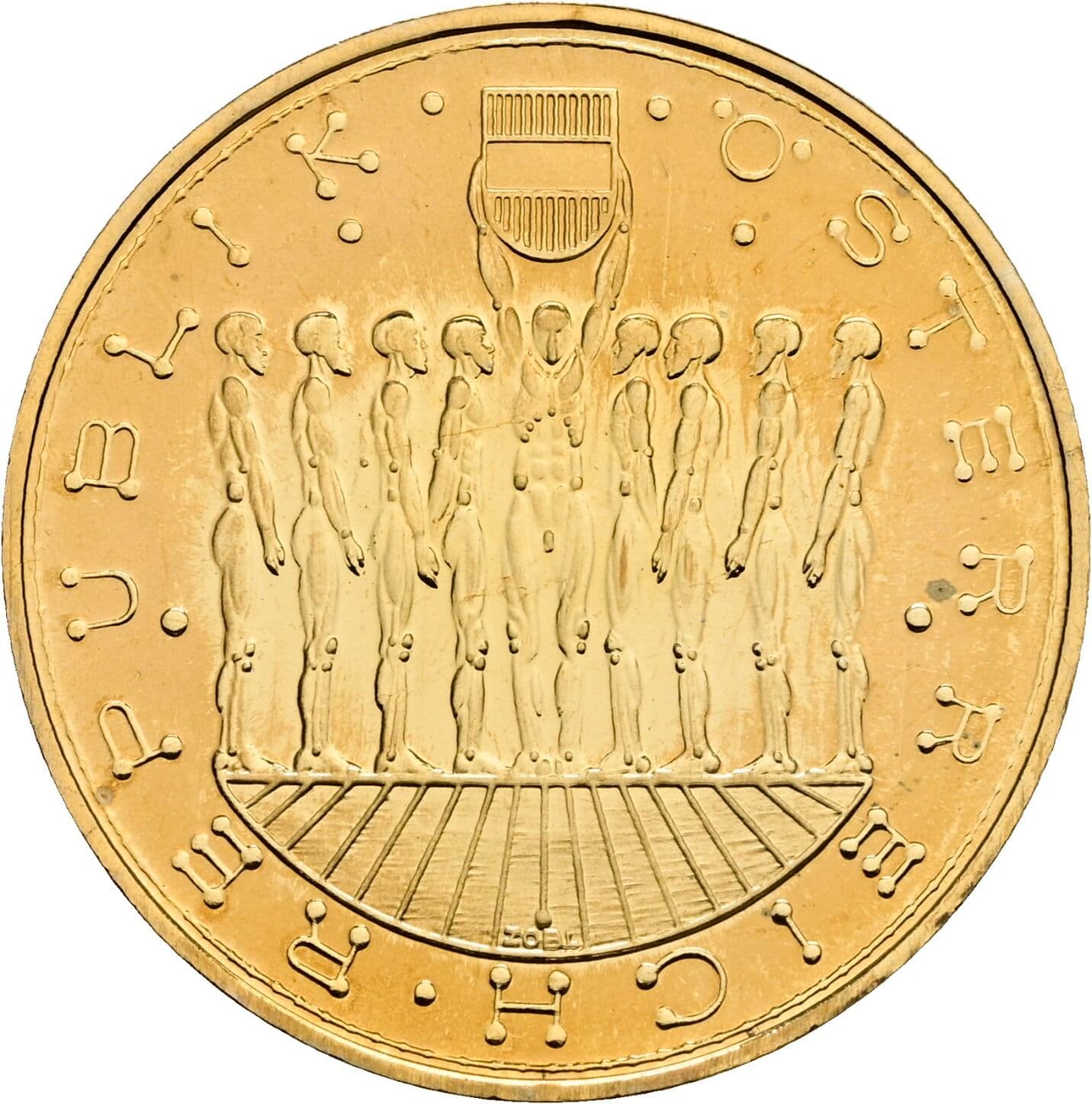 20 Schilling 1980 – Rückseite