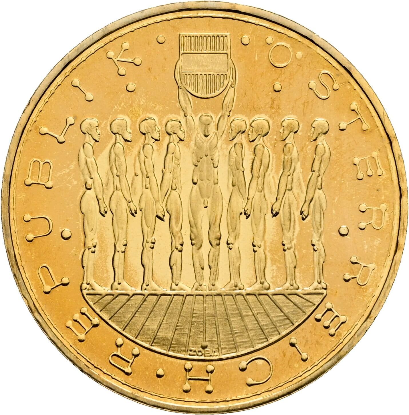 20 Schilling 1980 – Rückseite