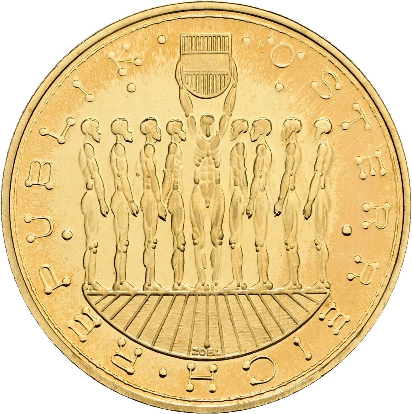20 Schilling 1980 – Rückseite