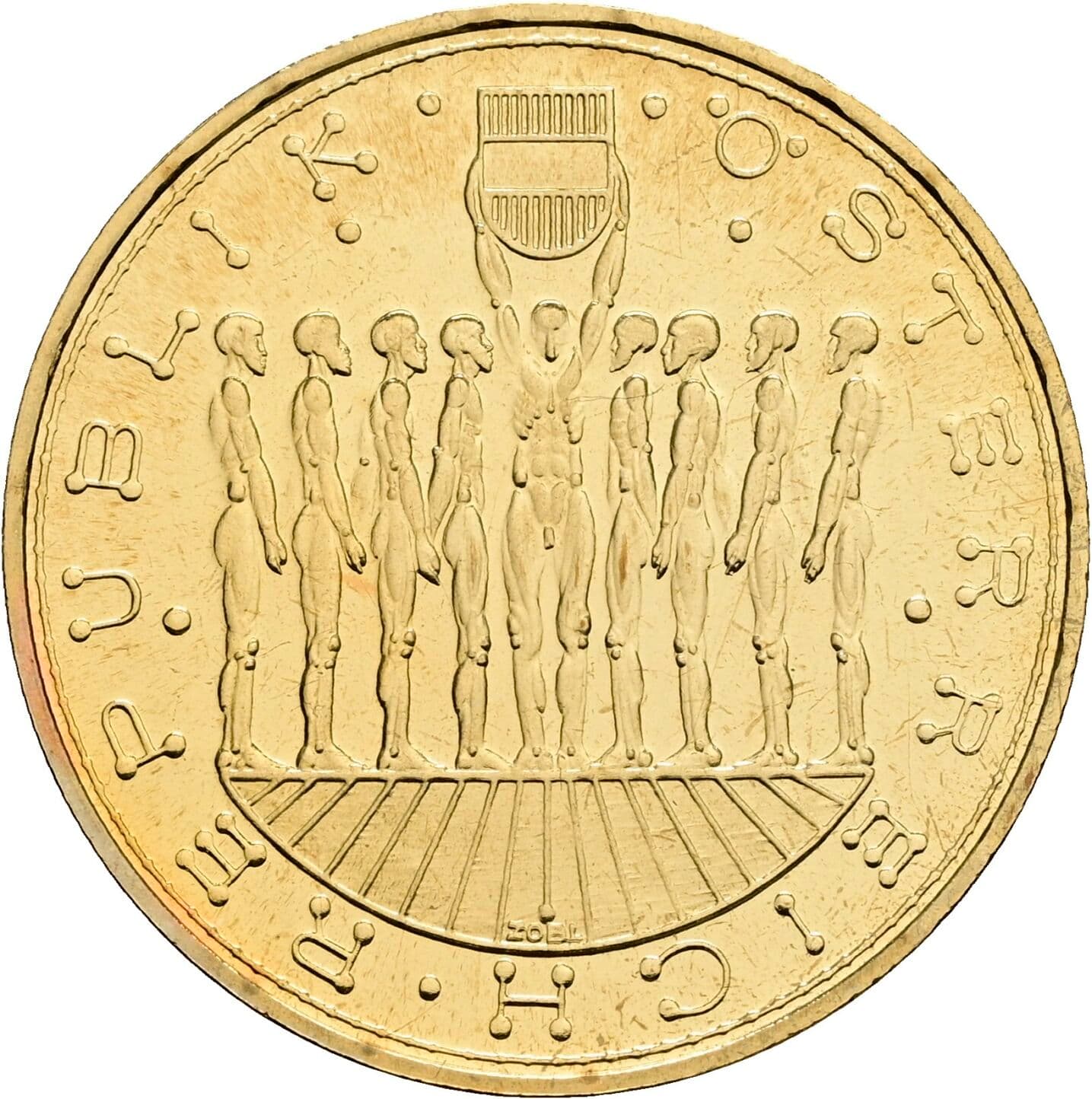 20 Schilling 1980 – Rückseite