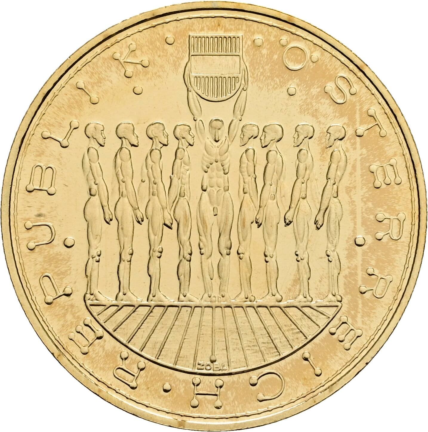 20 Schilling 1980 – Rückseite