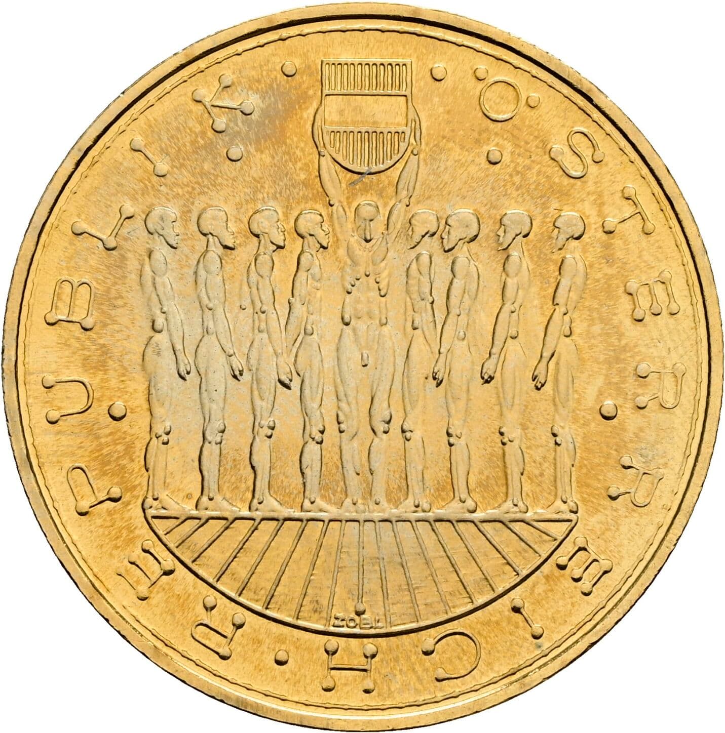 20 Schilling 1980 – Rückseite