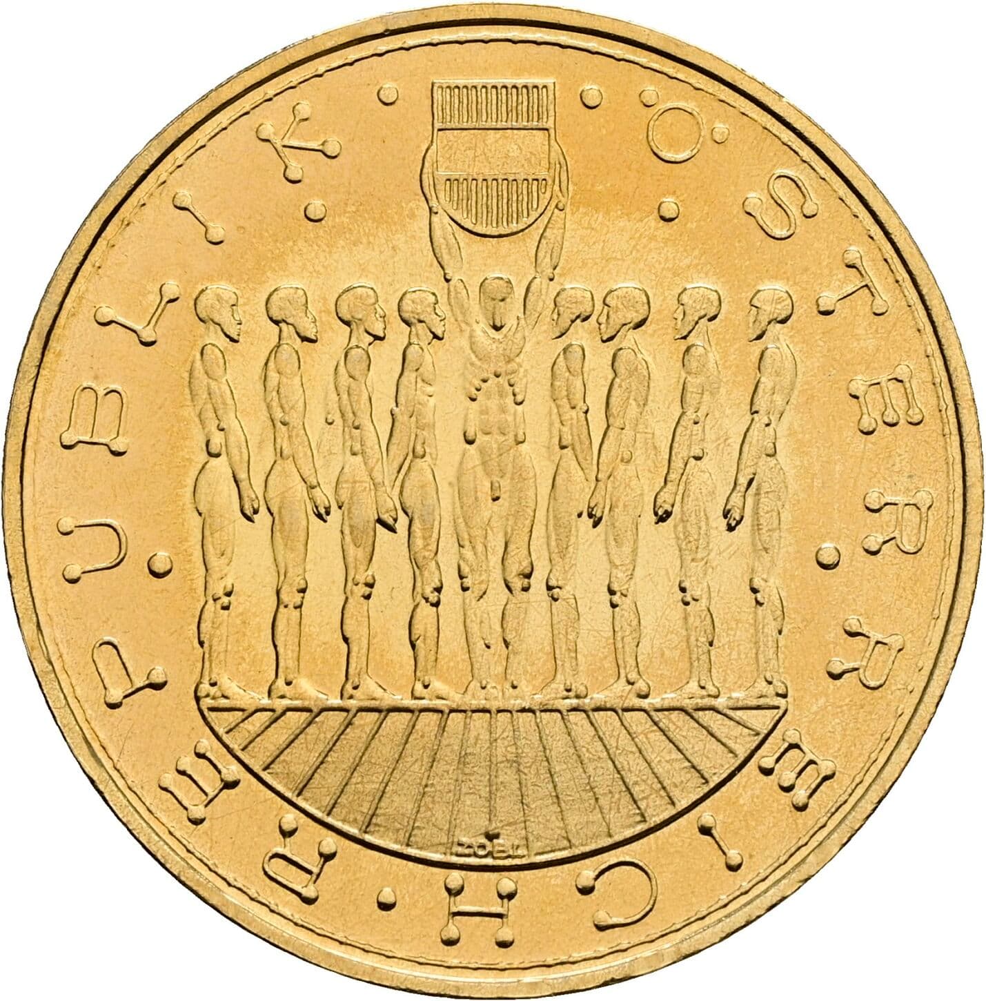 20 Schilling 1980 – Rückseite