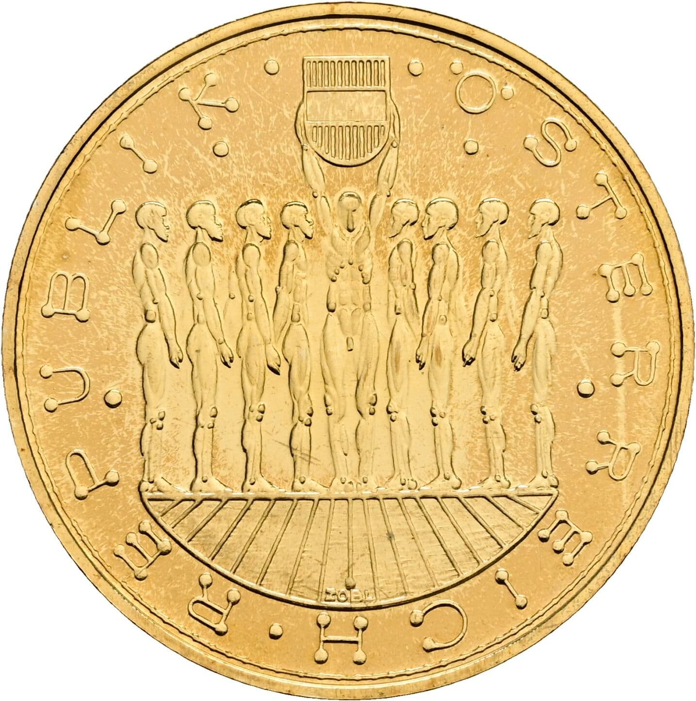 20 Schilling 1980 – Rückseite