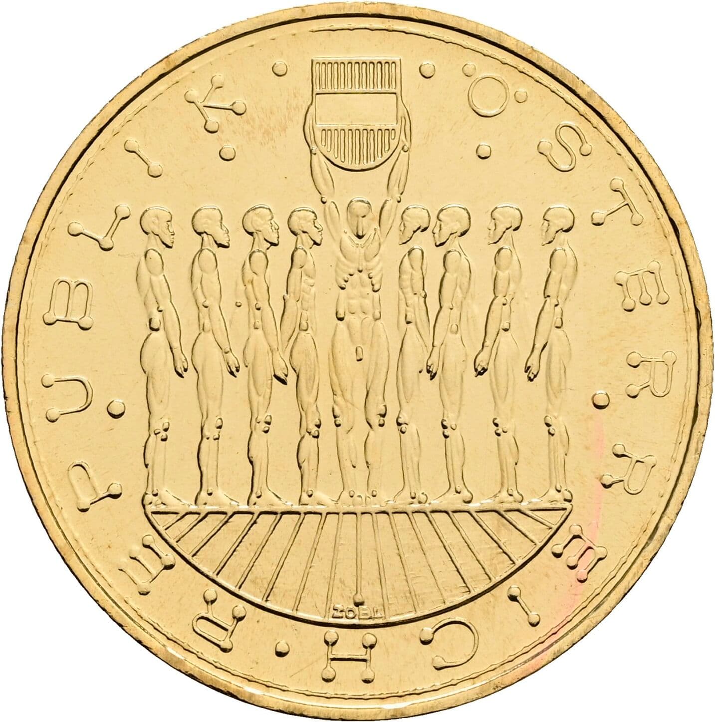 20 Schilling 1980 – Rückseite