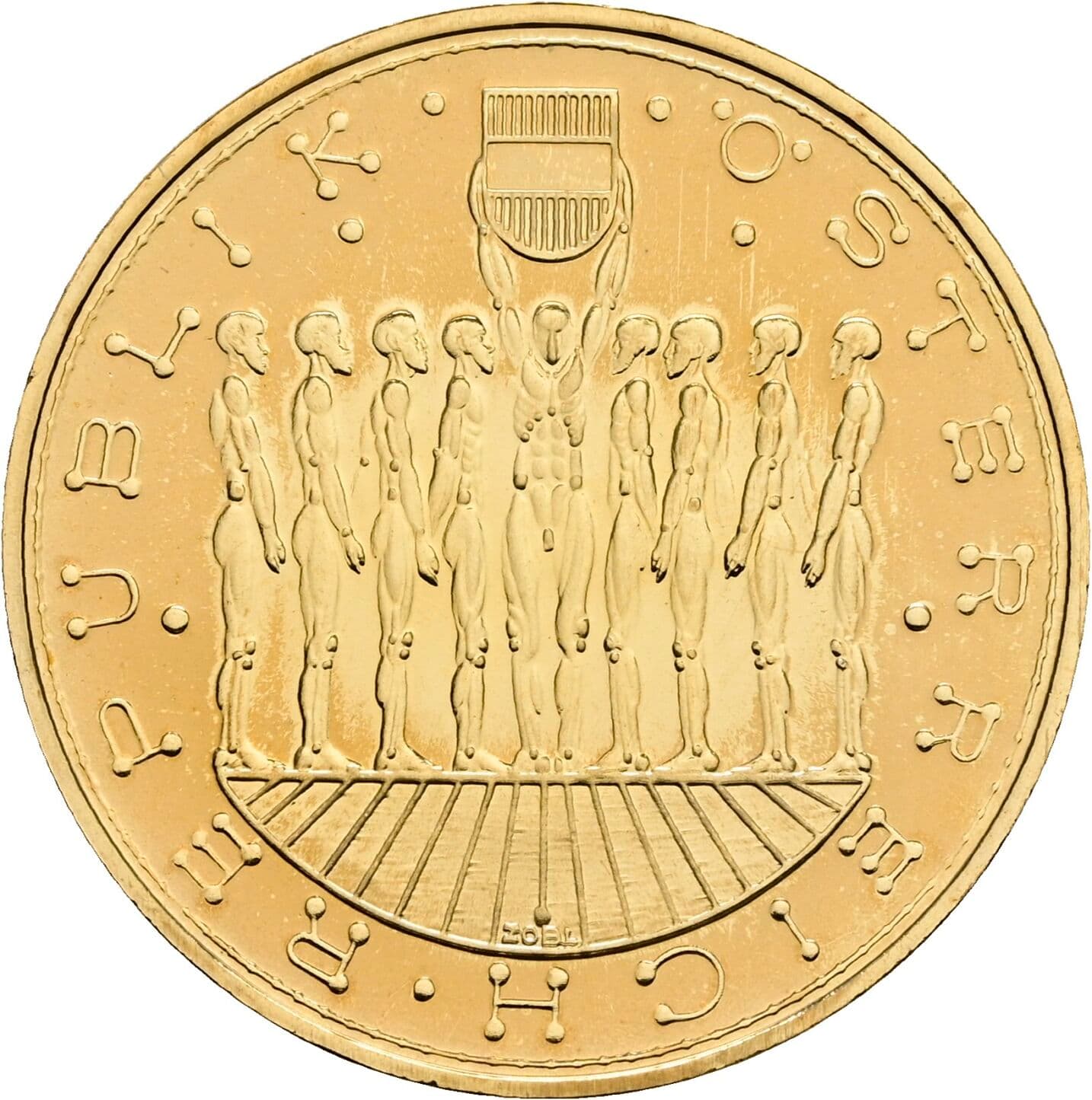 20 Schilling 1980 – Rückseite
