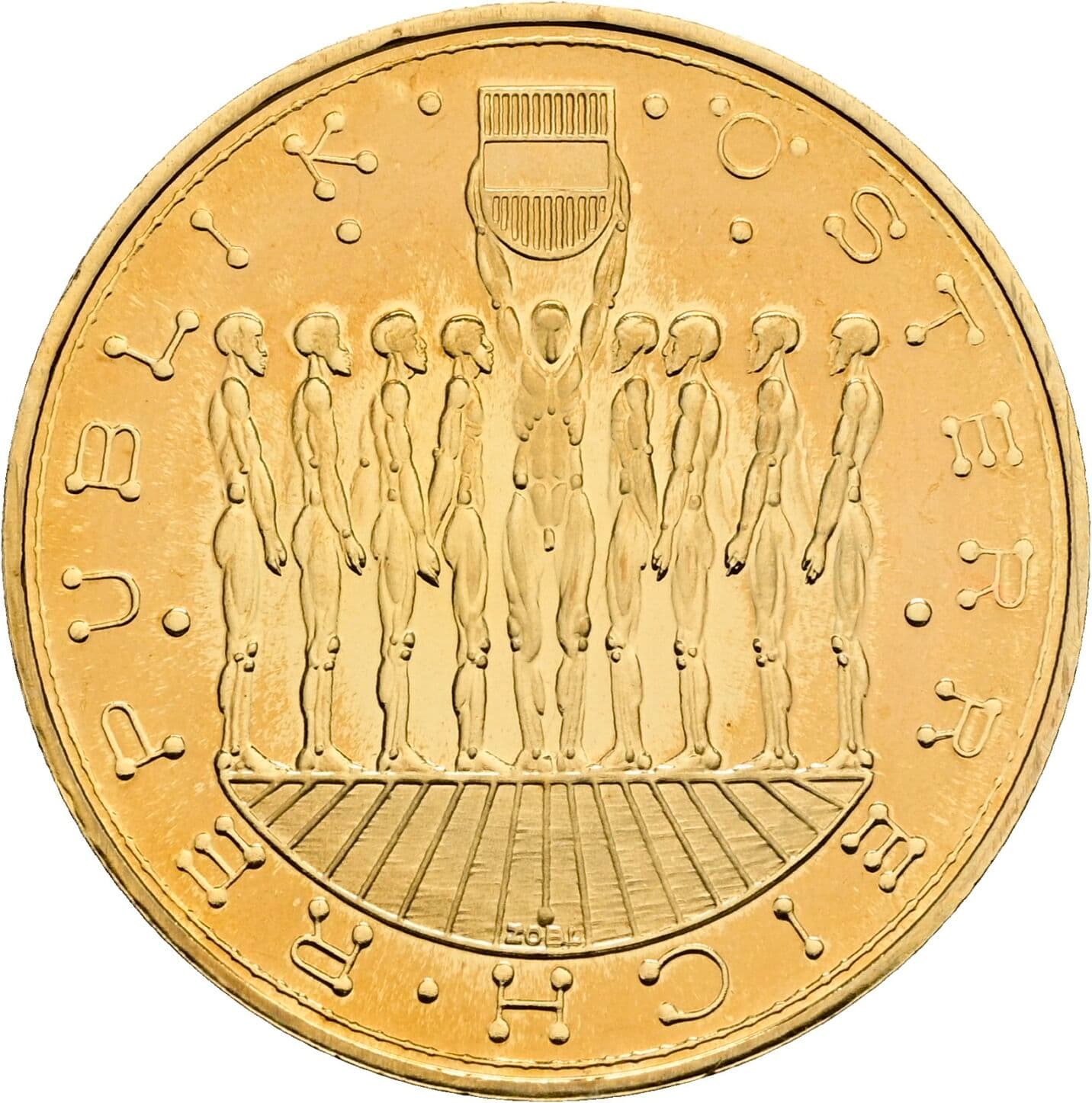 20 Schilling 1980 – Rückseite