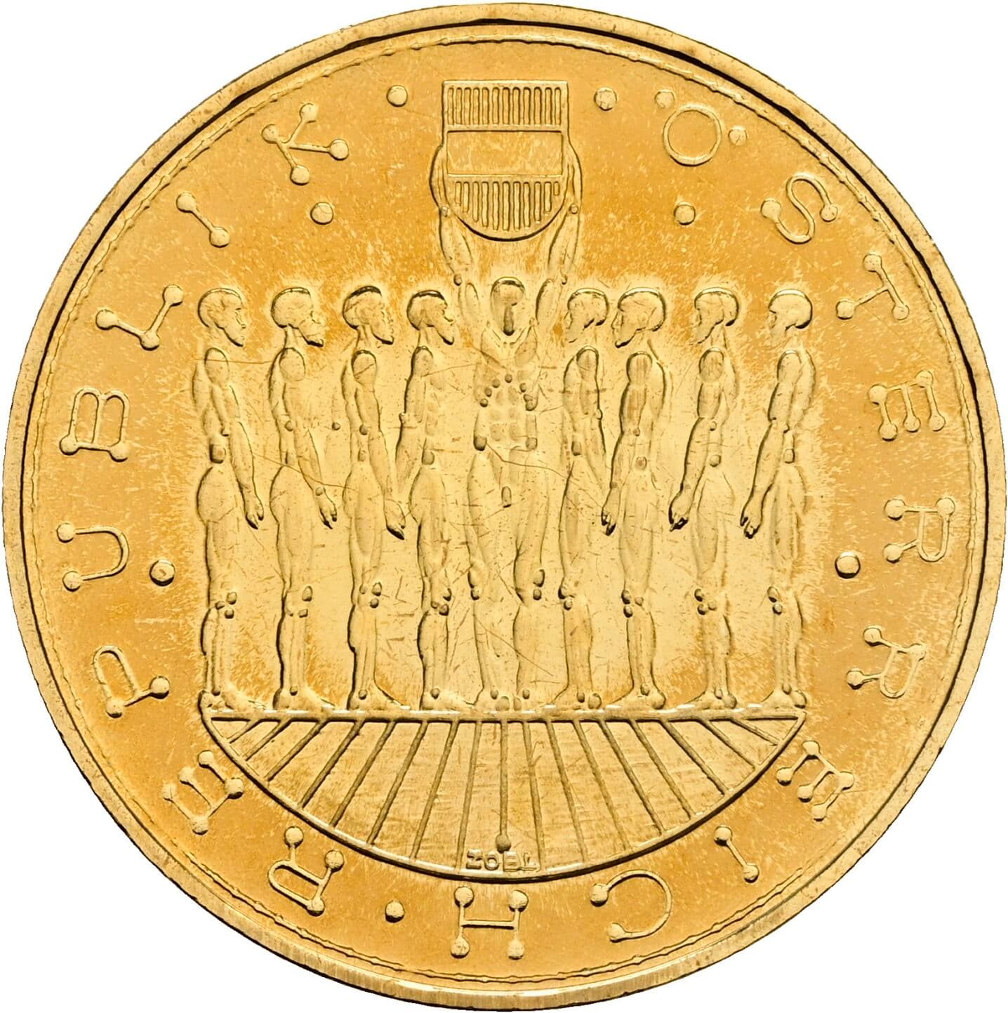 20 Schilling 1980 – Rückseite