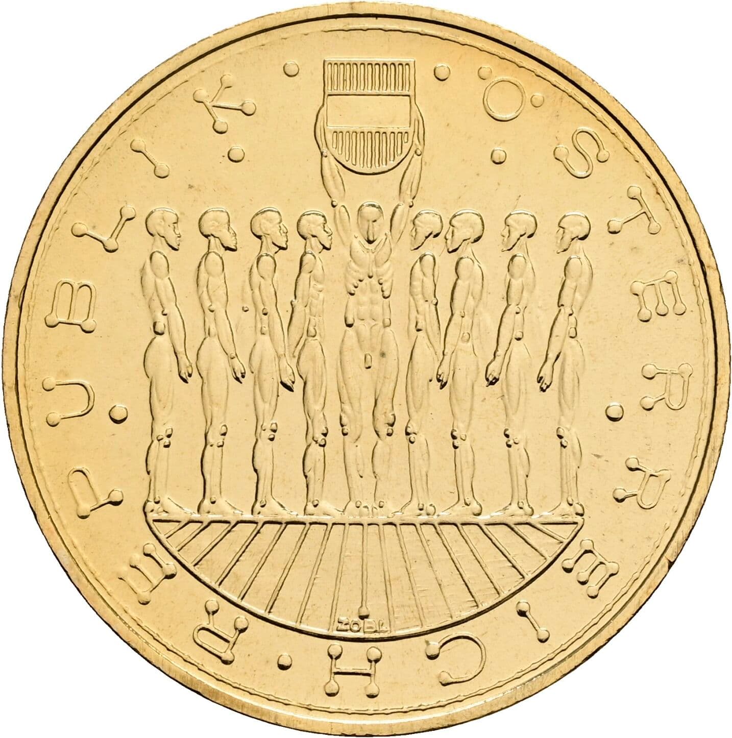 20 Schilling 1980 – Rückseite