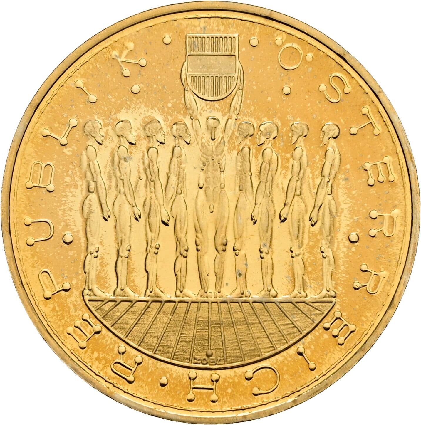 20 Schilling 1980 – Rückseite