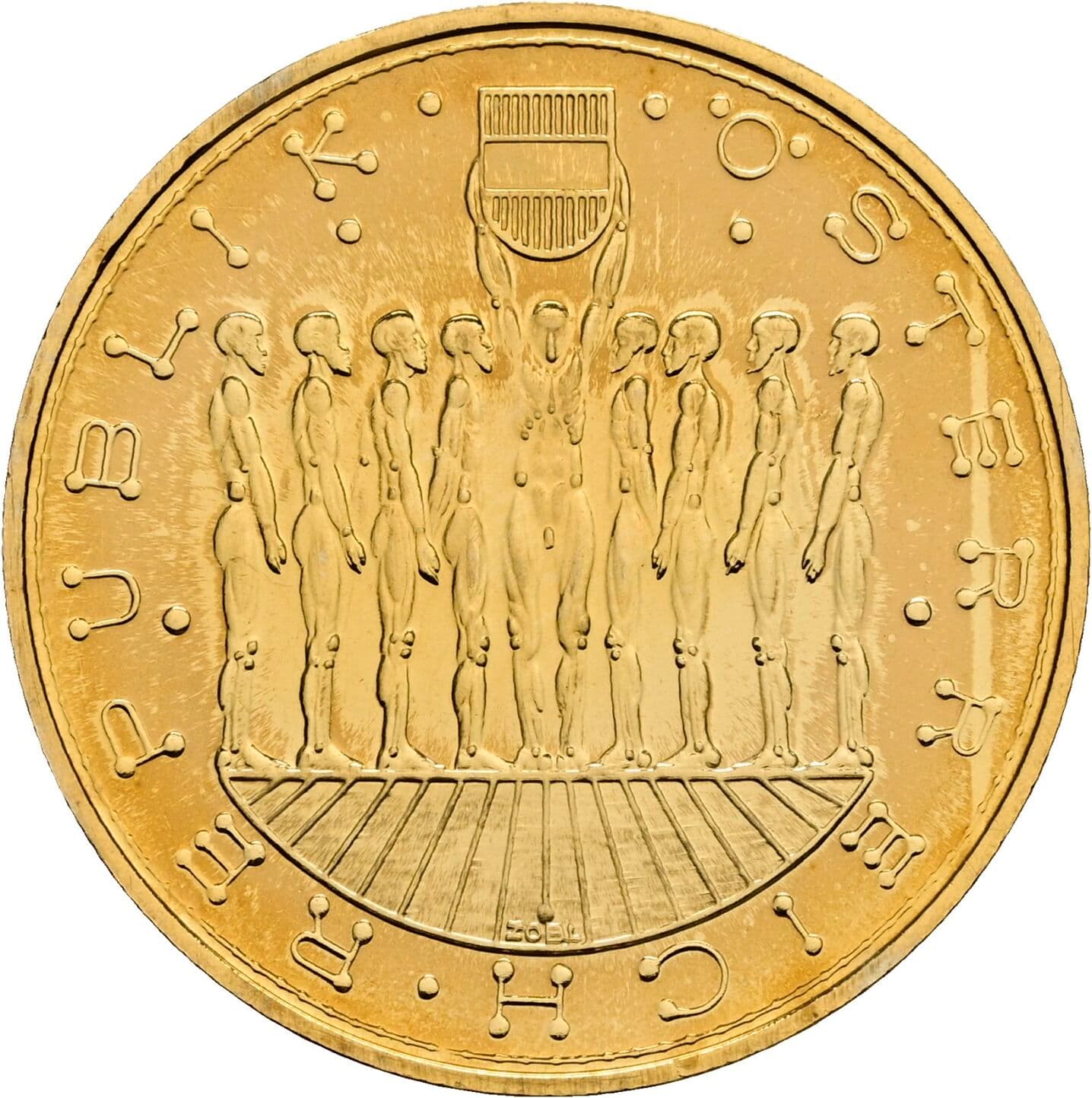 20 Schilling 1980 – Rückseite