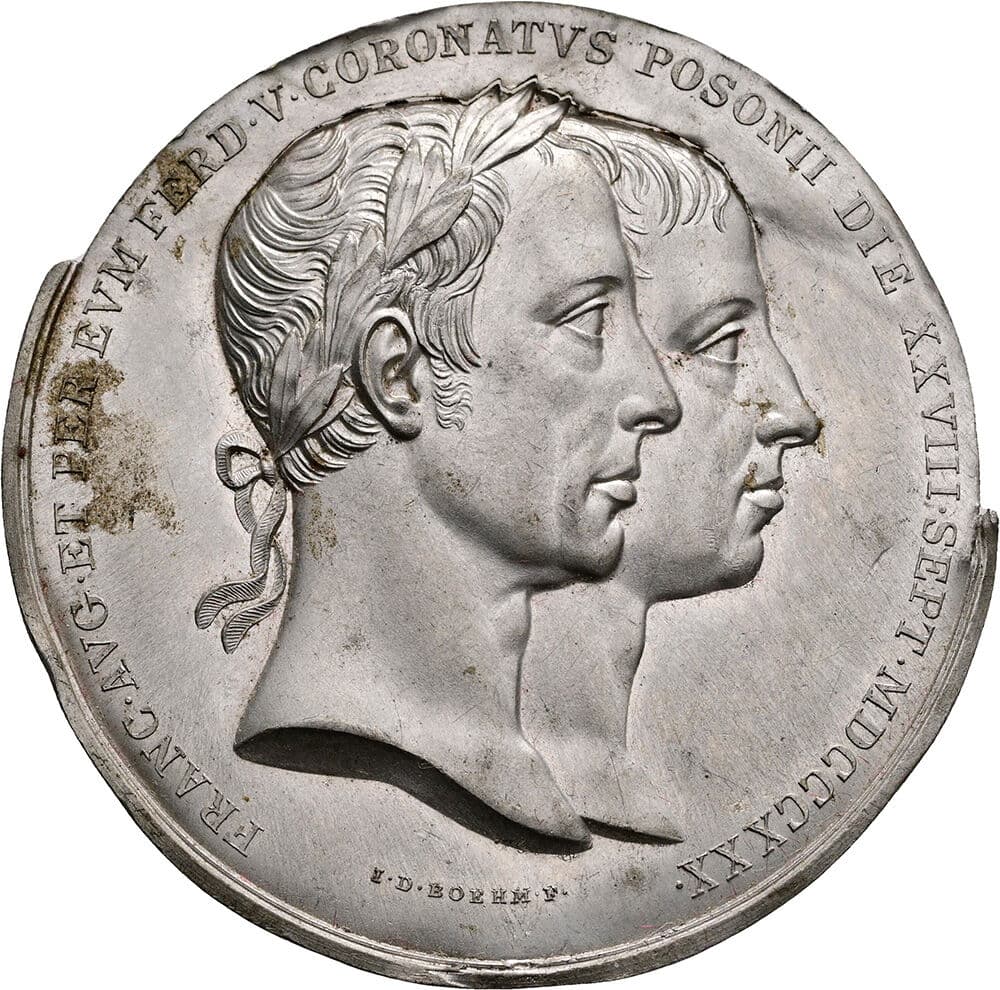 Medaille Avers einseitig