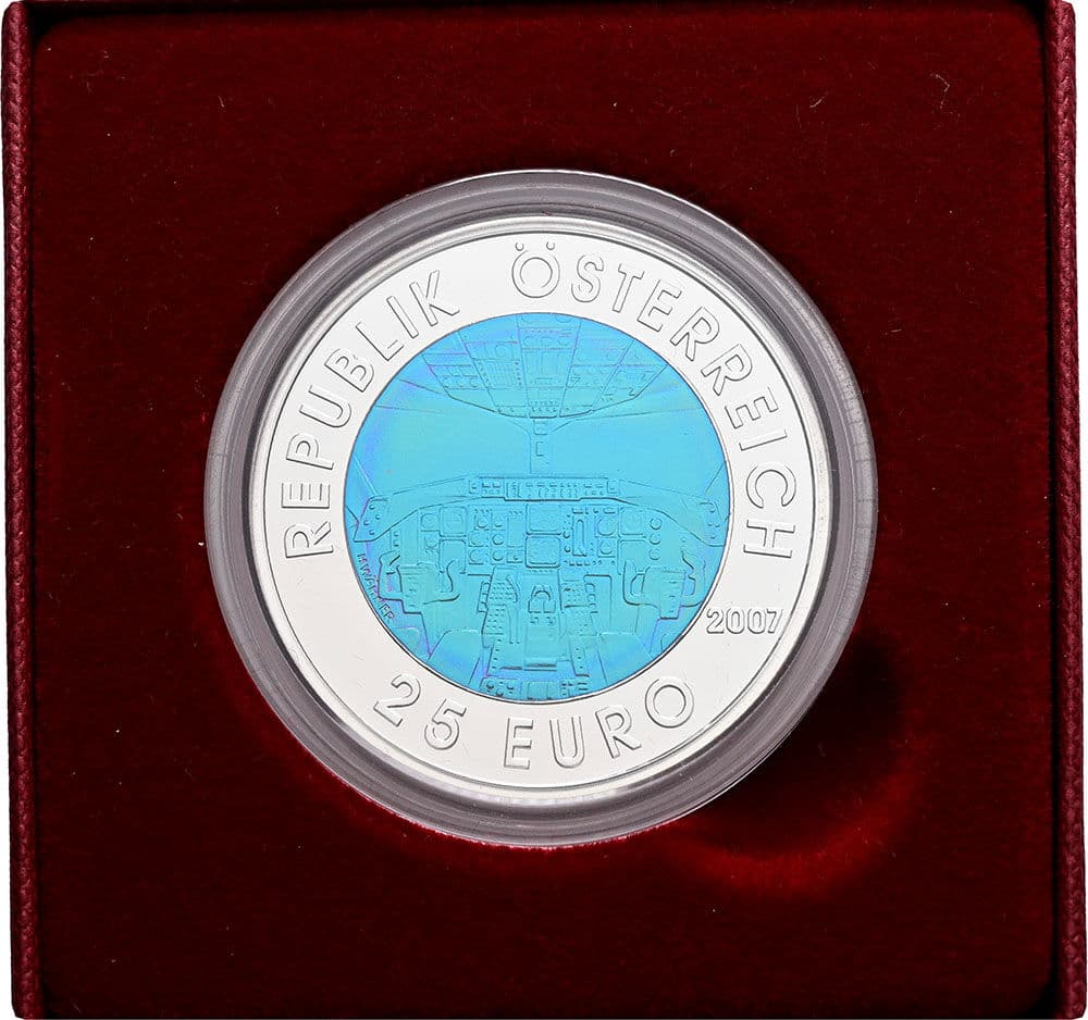 25 Euro Niob 2007 – Vorderseite