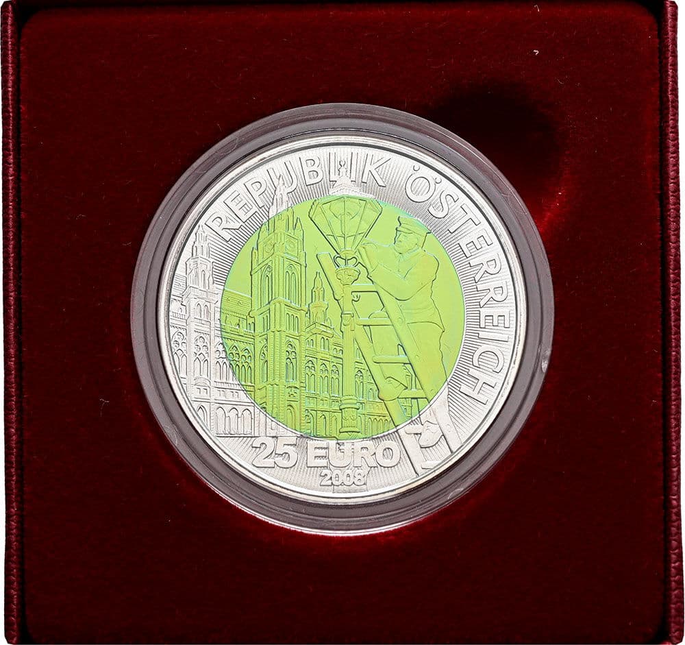 25 Euro Niob 2008 – Vorderseite