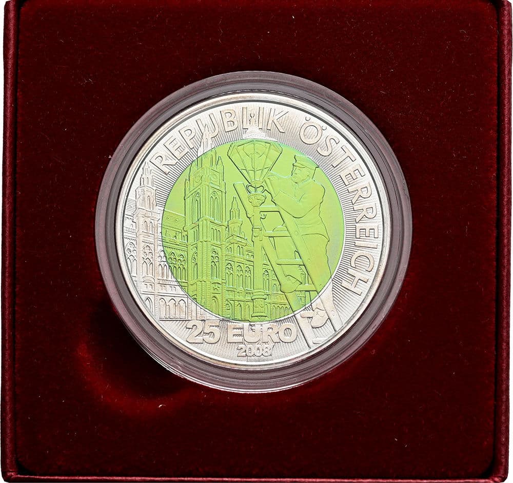 25 Euro Niob 2008 – Vorderseite