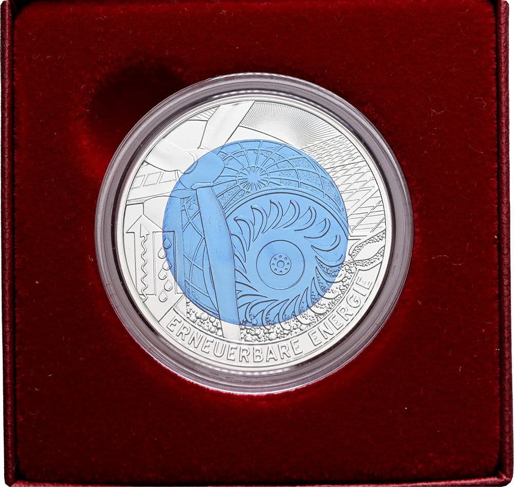 25 Euro Niob 2010 – Vorderseite