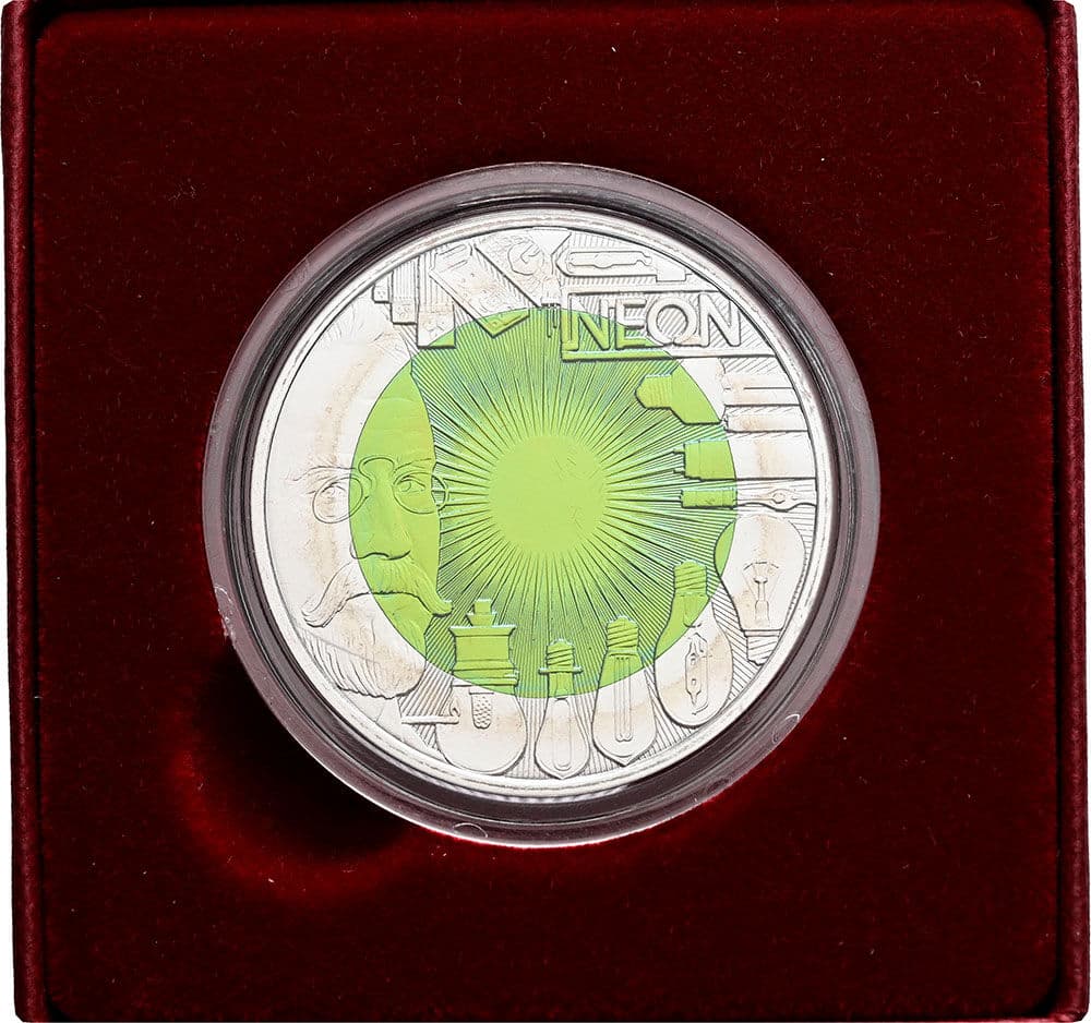 25 Euro Niob 2008 – Rückseite