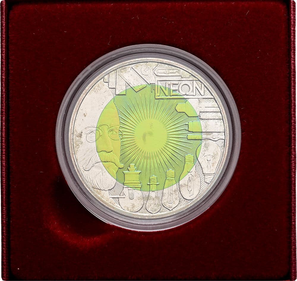 25 Euro Niob 2008 – Rückseite