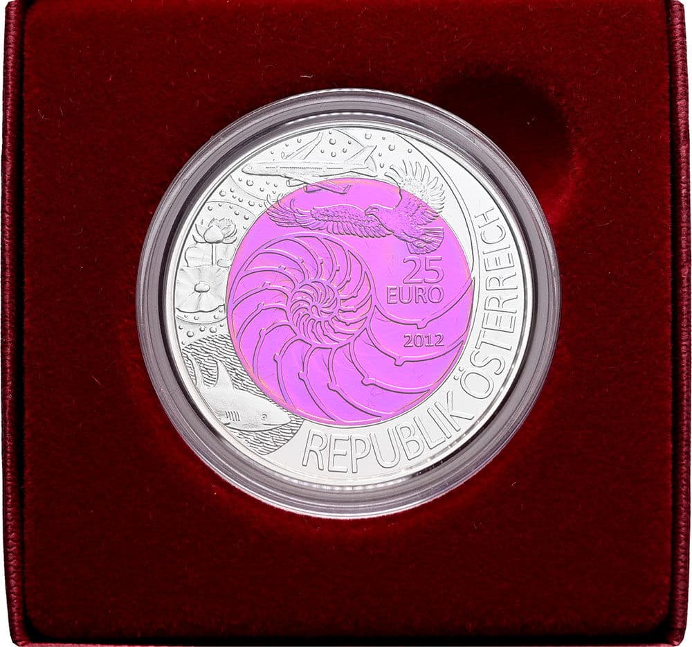 25 Euro Niob 2012 – Rückseite
