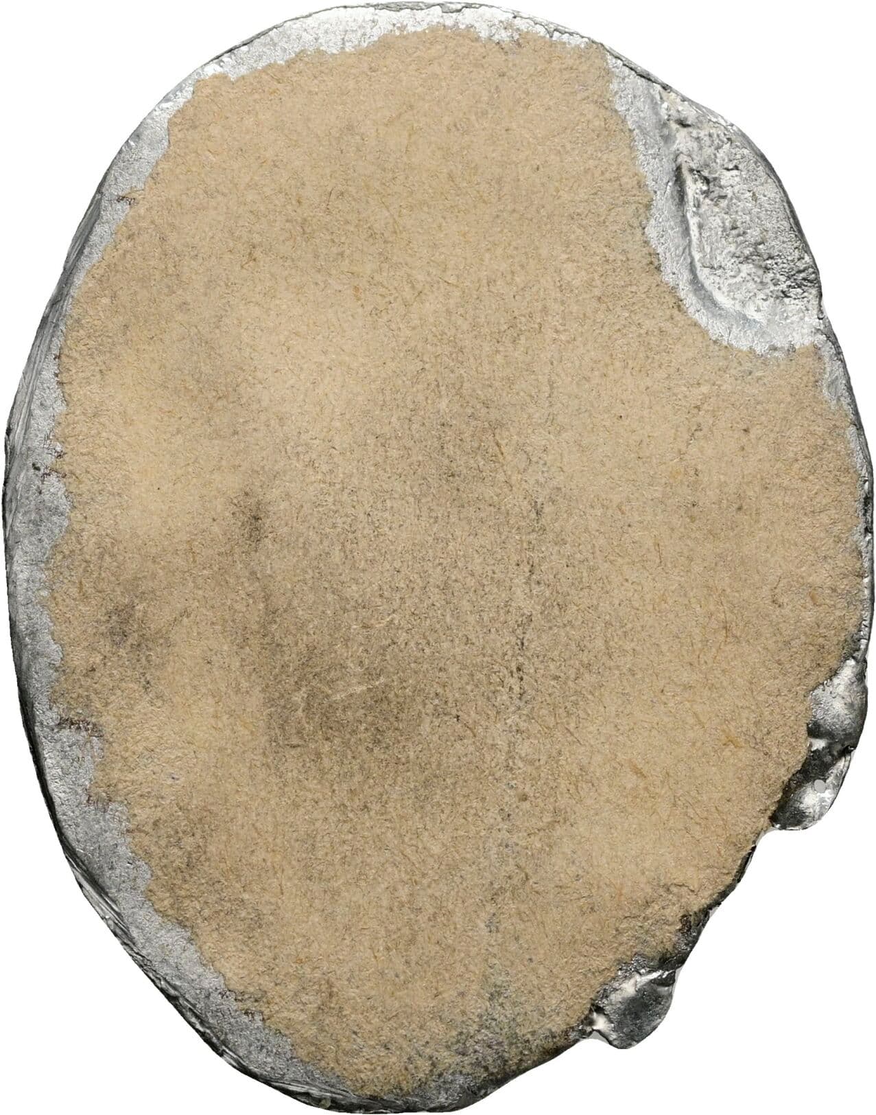 Aktenabschlag (Genehmigungsvorlage) eines ovalen Avers Medaille