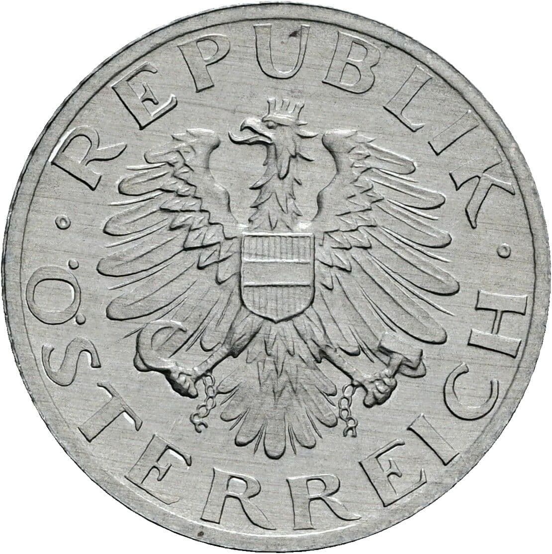 5 Groschen 1987 – Rückseite