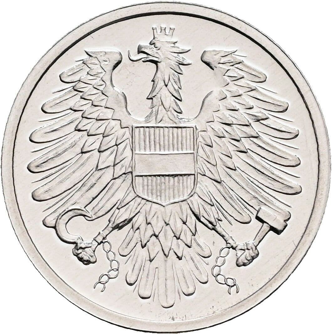 2 Groschen 1987 – Rückseite