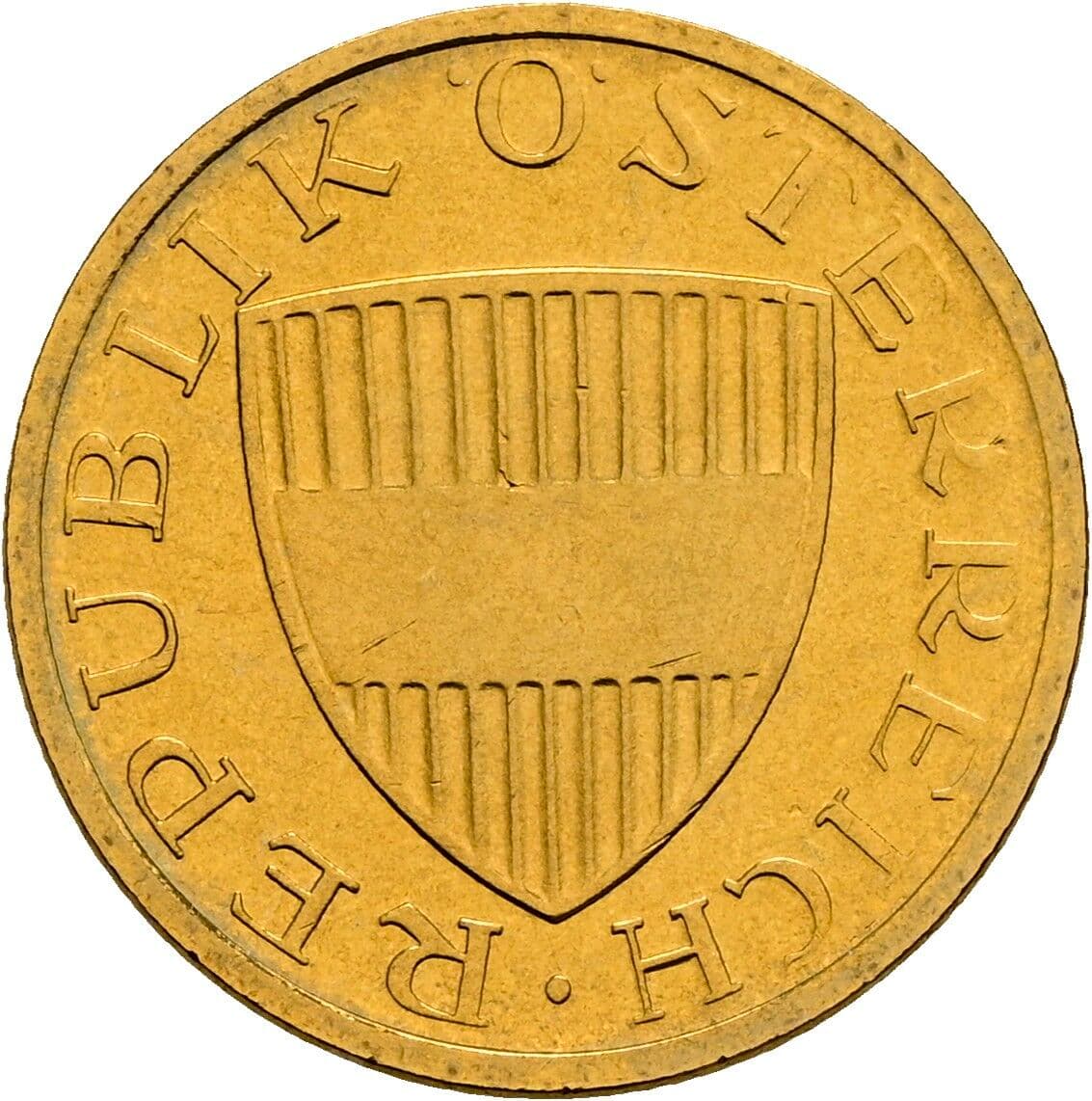 50 Groschen 1987 – Rückseite
