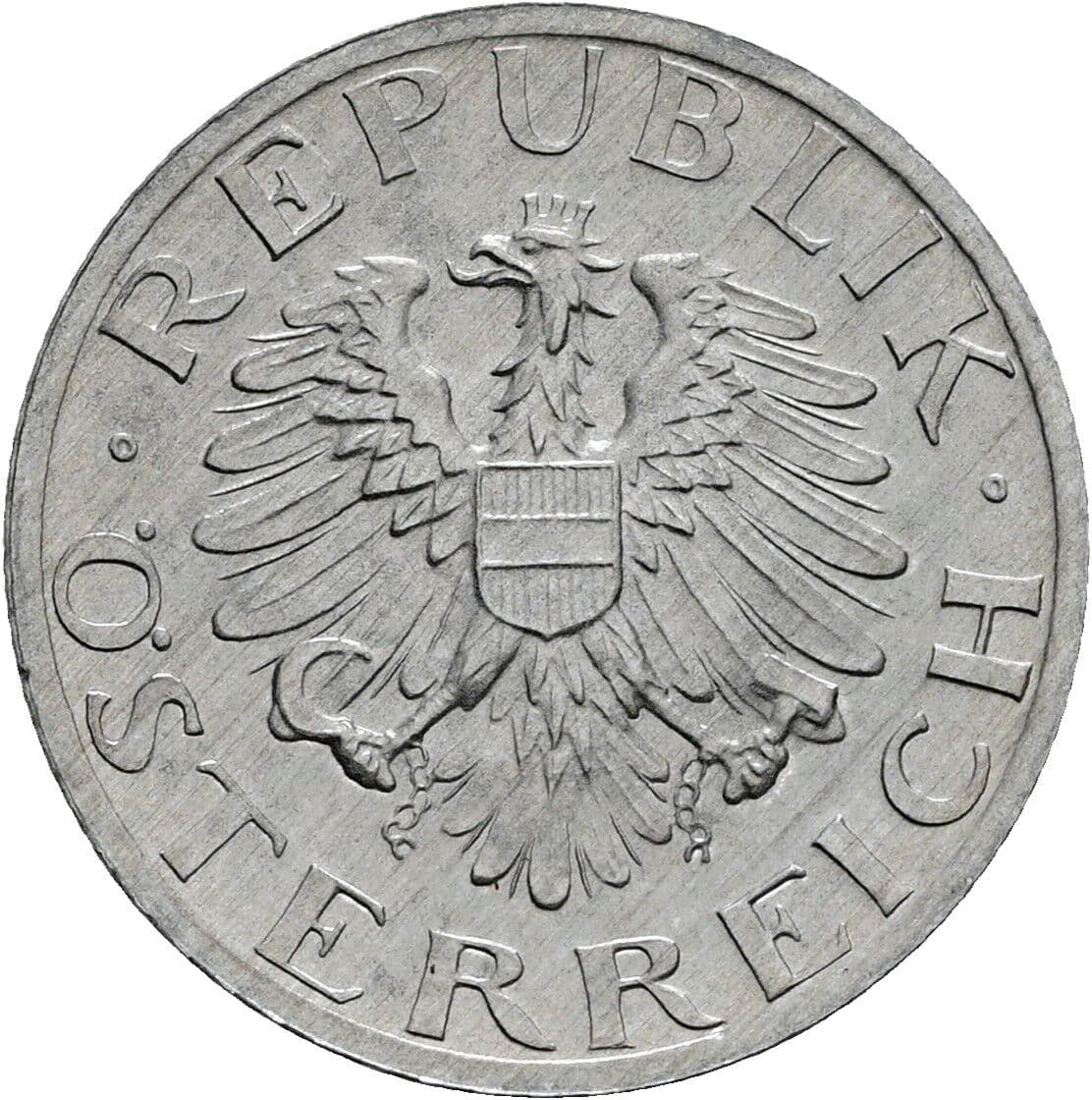 5 Groschen 1987 – Rückseite