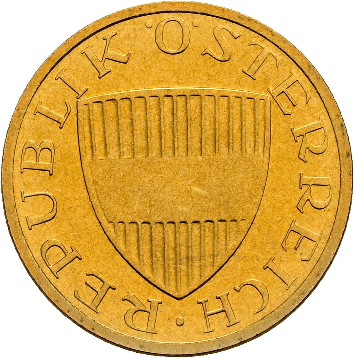 50 Groschen 1987 – Rückseite